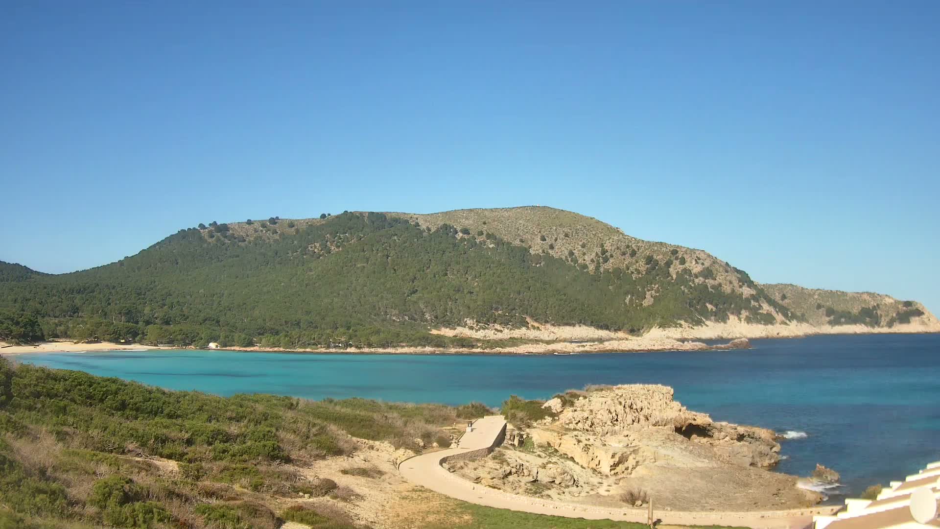 Capdepera, Cala Agulla Cove Live Cam - Mallorca, Balearic Islands, Spain