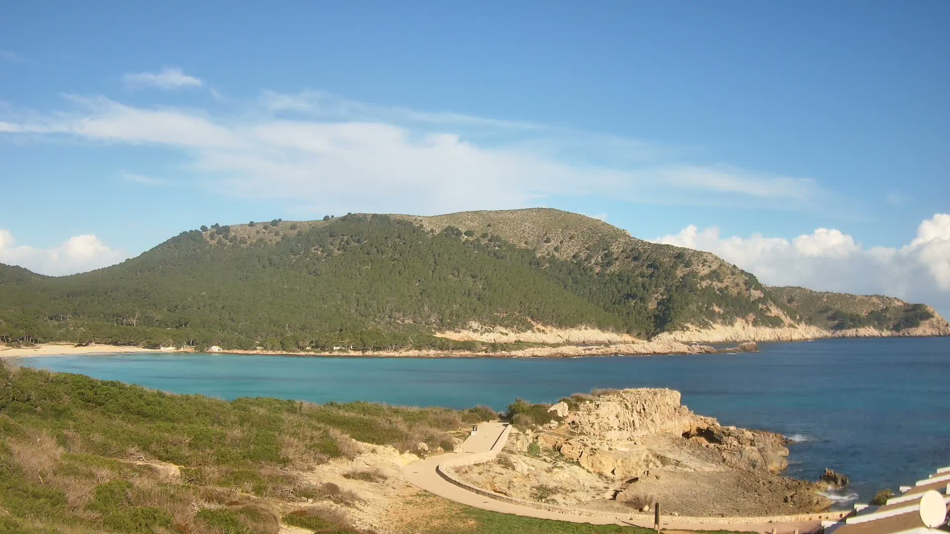 Capdepera, Cala Agulla Cove Live Cam - Mallorca, Balearic Islands, Spain