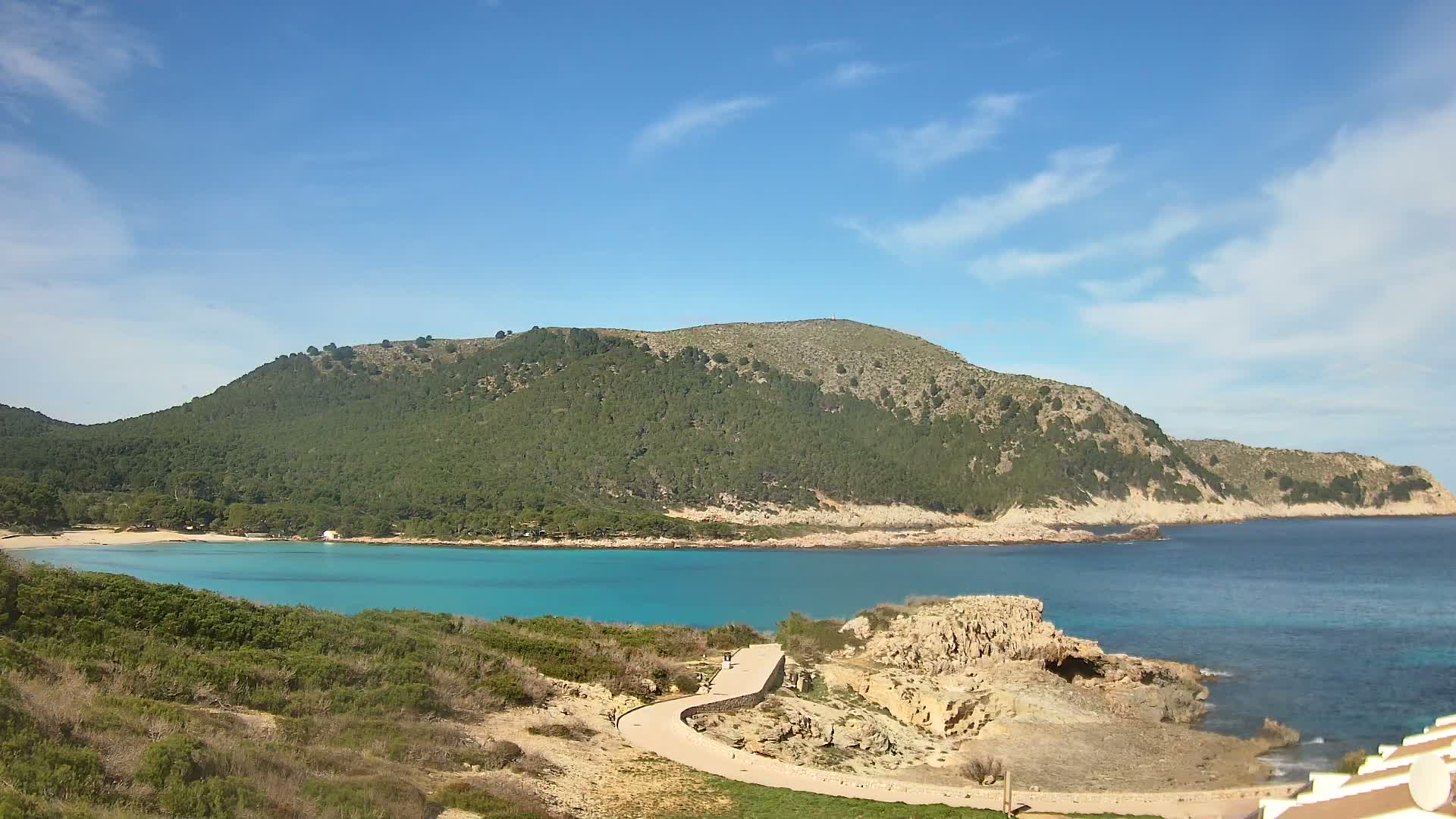 Capdepera, Cala Agulla Cove Live Cam - Mallorca, Balearic Islands, Spain