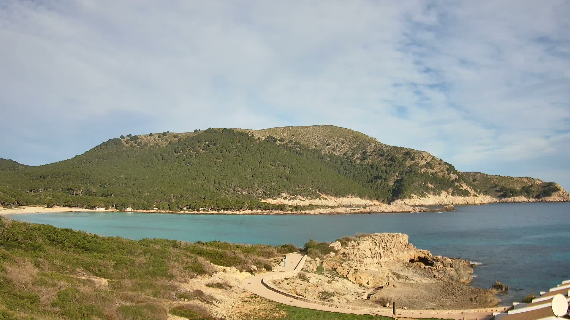 Capdepera, Cala Agulla Cove Live Cam - Mallorca, Balearic Islands, Spain