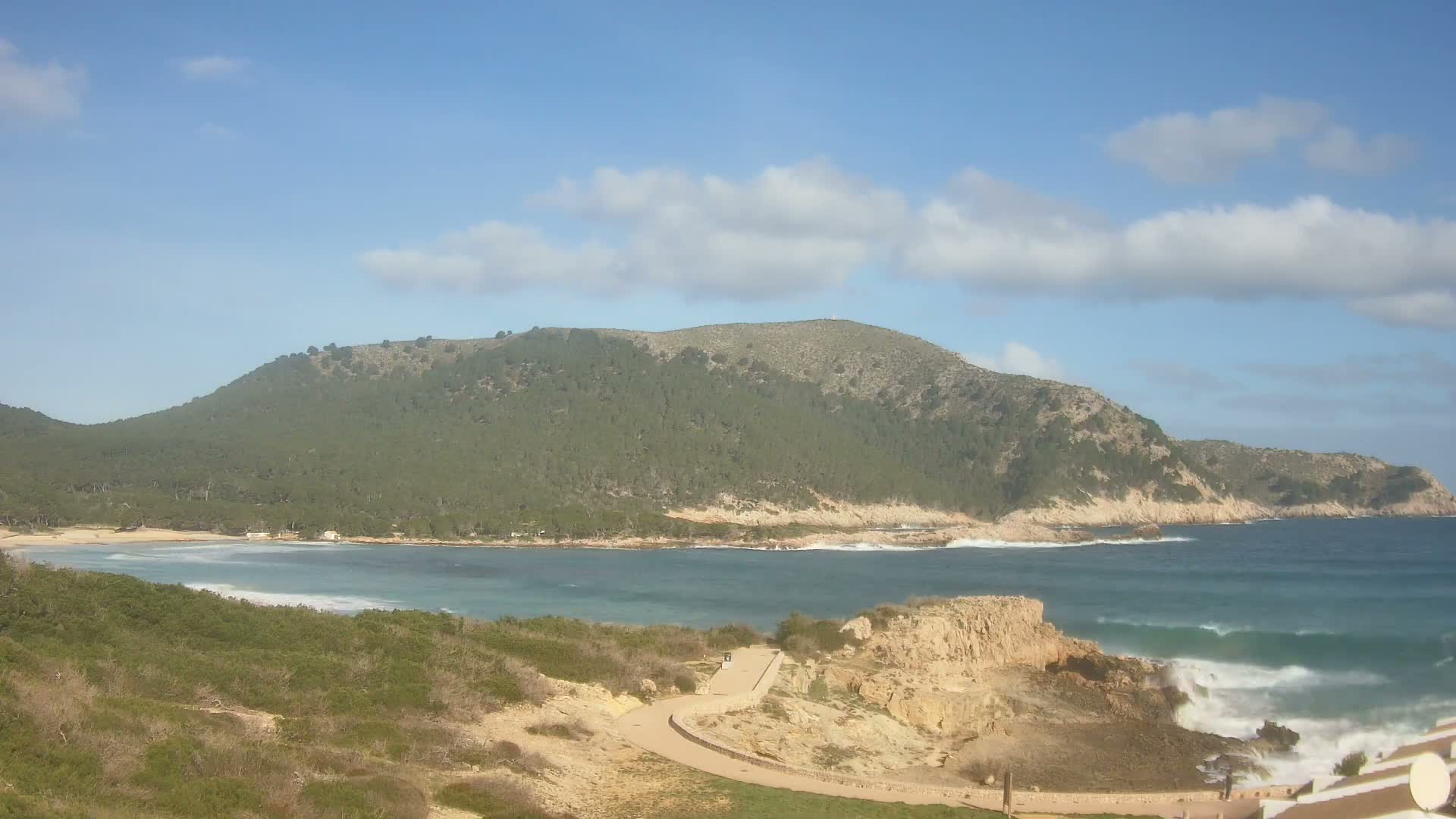 Capdepera, Cala Agulla Cove Live Cam - Mallorca, Balearic Islands, Spain