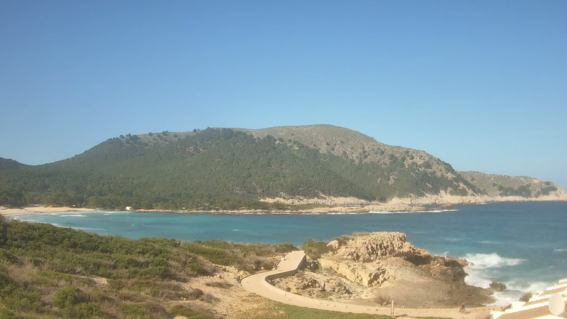 Capdepera, Cala Agulla Cove Live Cam - Mallorca, Balearic Islands, Spain