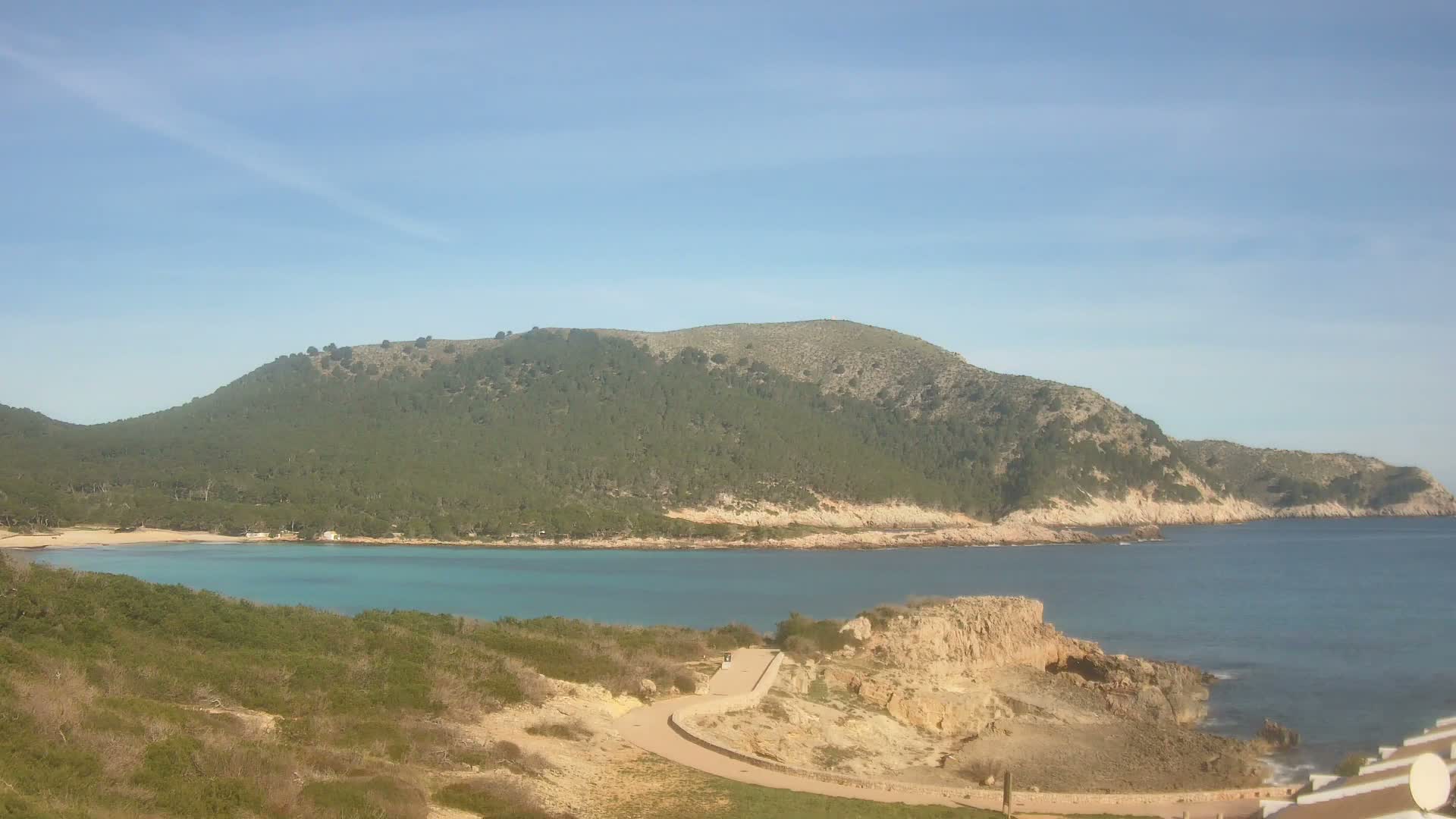 Capdepera, Cala Agulla Cove Live Cam - Mallorca, Balearic Islands, Spain