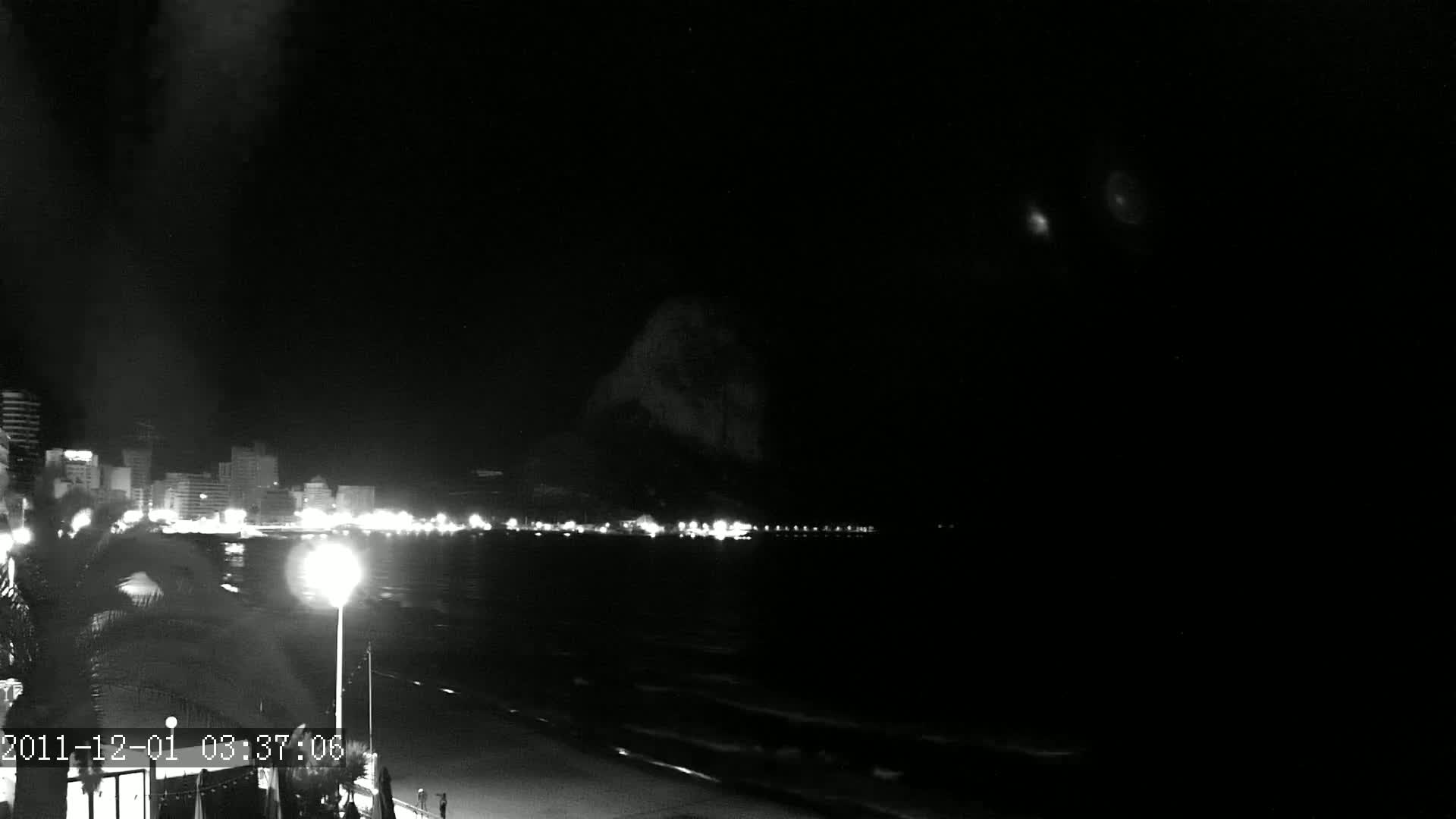 Calpe City & Playa Arenal-Bol Beach Live Cam - Alicante, Valencia, Spain