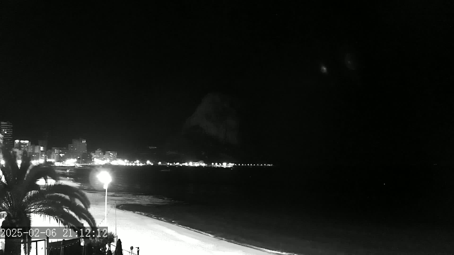 Calpe City & Playa Arenal-Bol Beach Live Cam - Alicante, Valencia, Spain