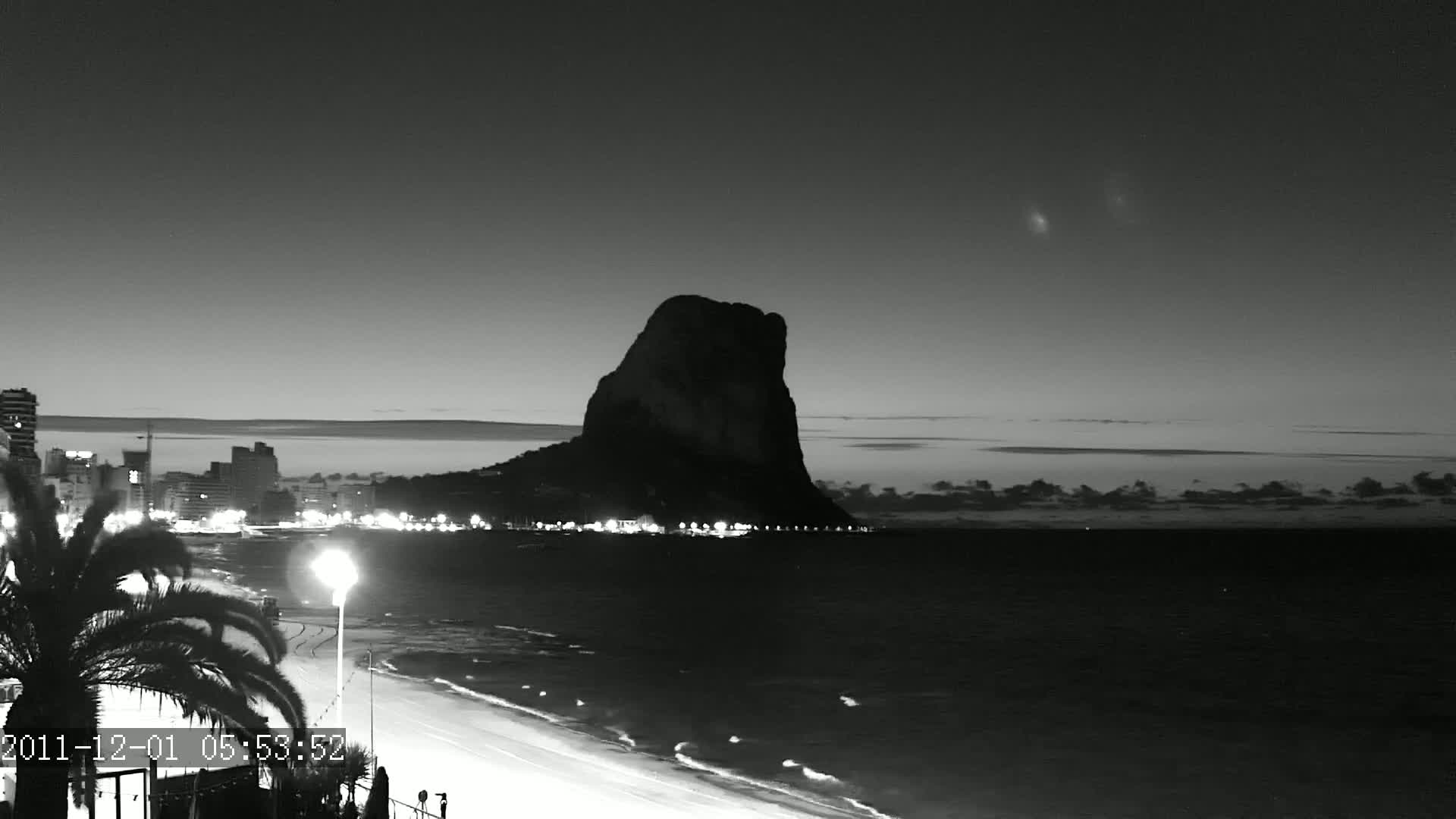 Calpe City & Playa Arenal-Bol Beach Live Cam - Alicante, Valencia, Spain