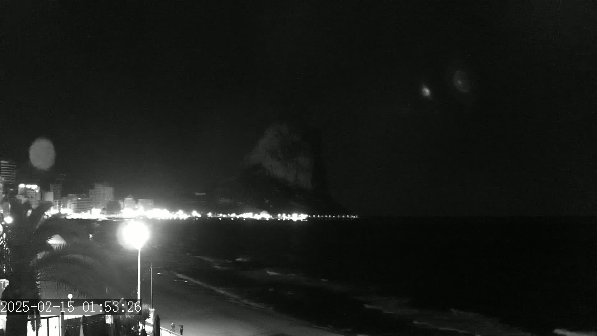 Calpe City & Playa Arenal-Bol Beach Live Cam - Alicante, Valencia, Spain