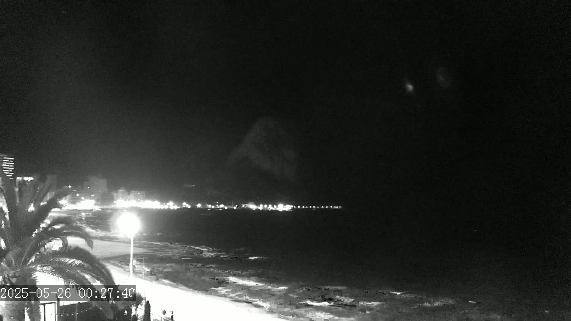 Calpe City & Playa Arenal-Bol Beach Live Cam - Alicante, Valencia, Spain