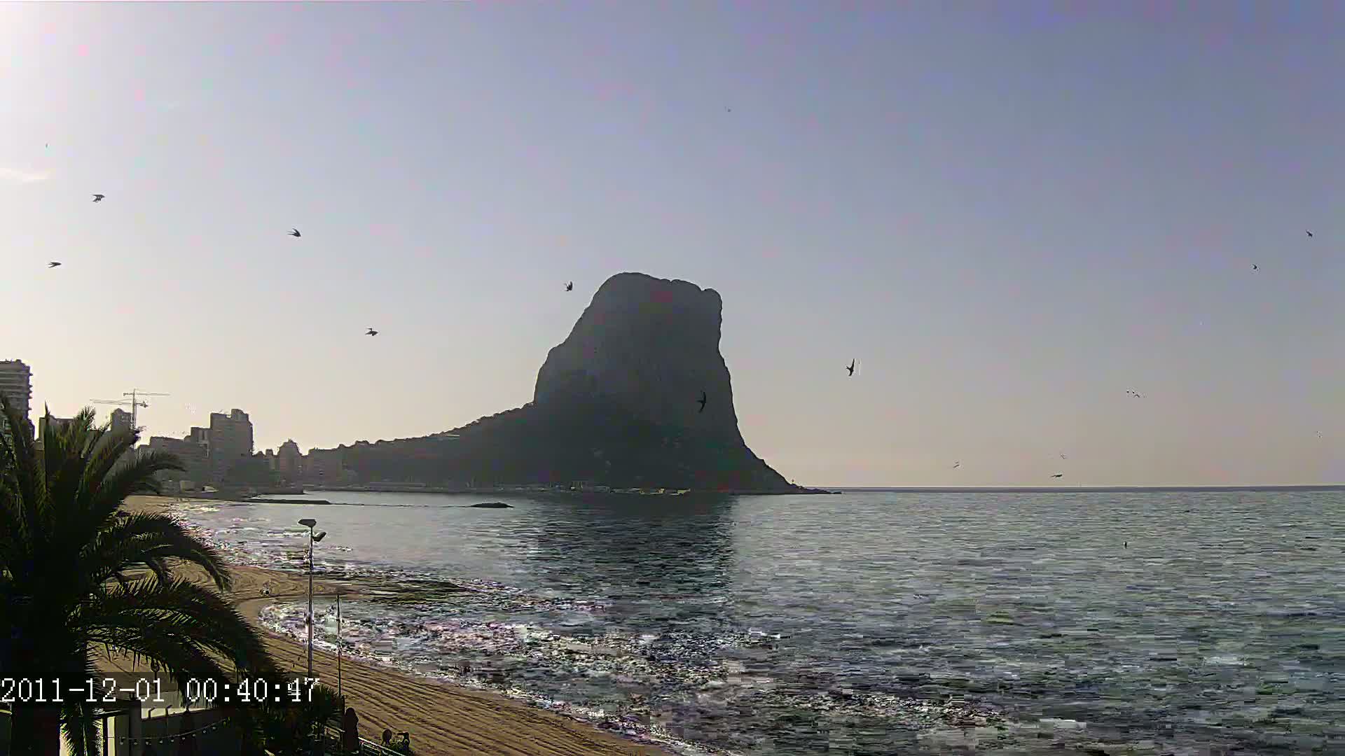 Calpe City & Playa Arenal-Bol Beach Live Cam - Alicante, Valencia, Spain