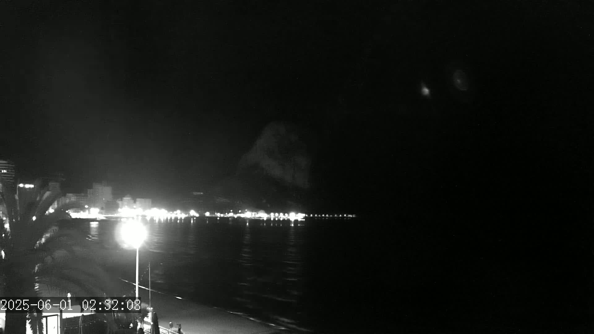 Calpe City & Playa Arenal-Bol Beach Live Cam - Alicante, Valencia, Spain