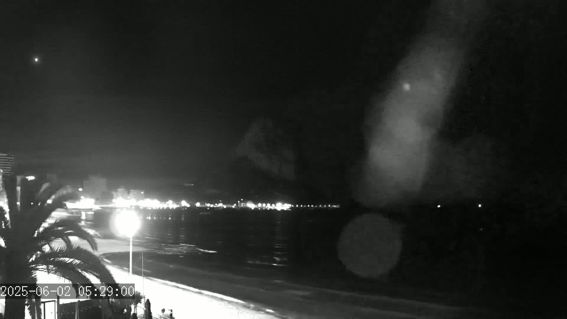 Calpe City & Playa Arenal-Bol Beach Live Cam - Alicante, Valencia, Spain