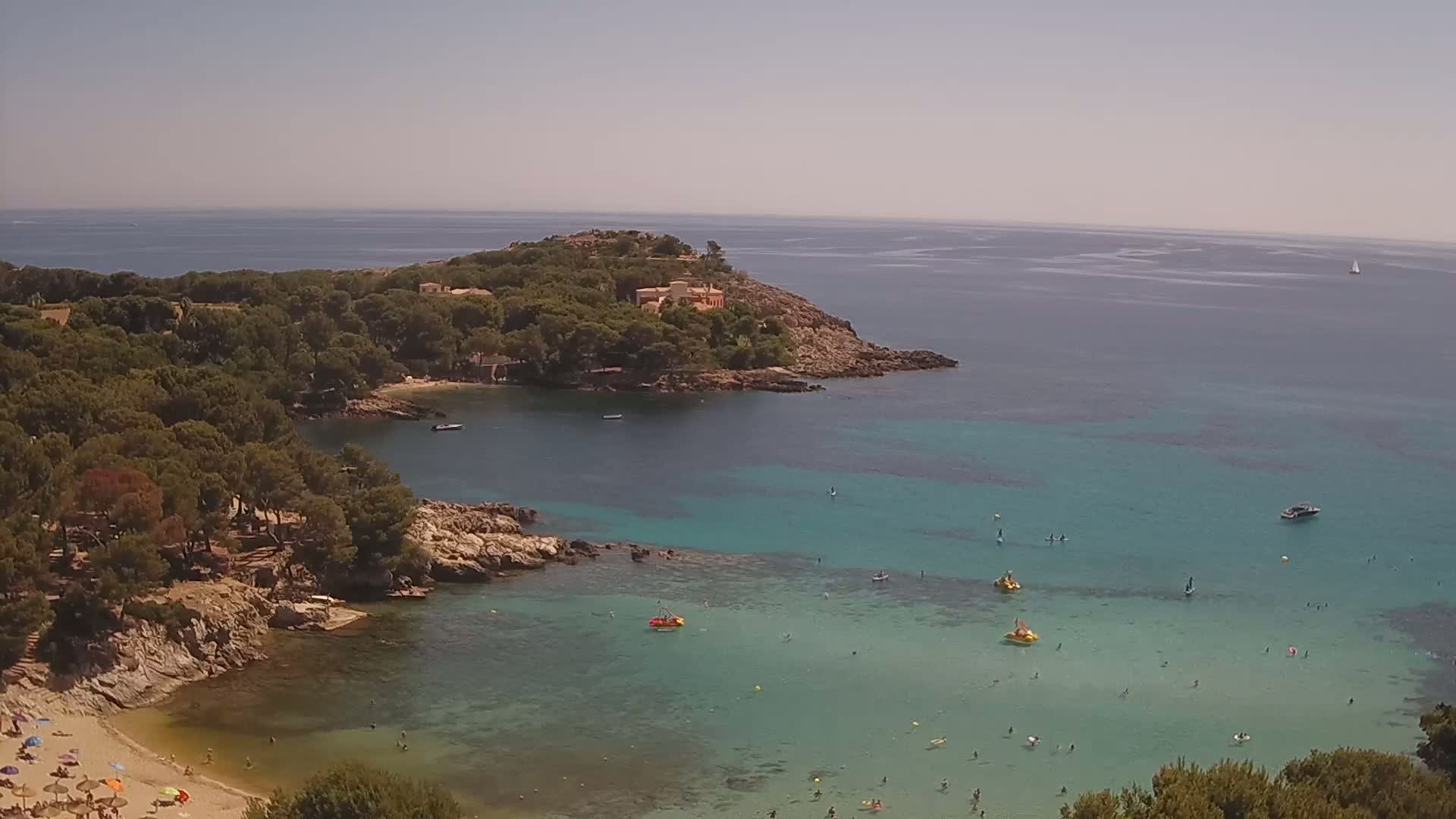  Capdepera, Puerto de Cala Ratjada Port Live Cam - Mallorca, Balearic Islands, Spain