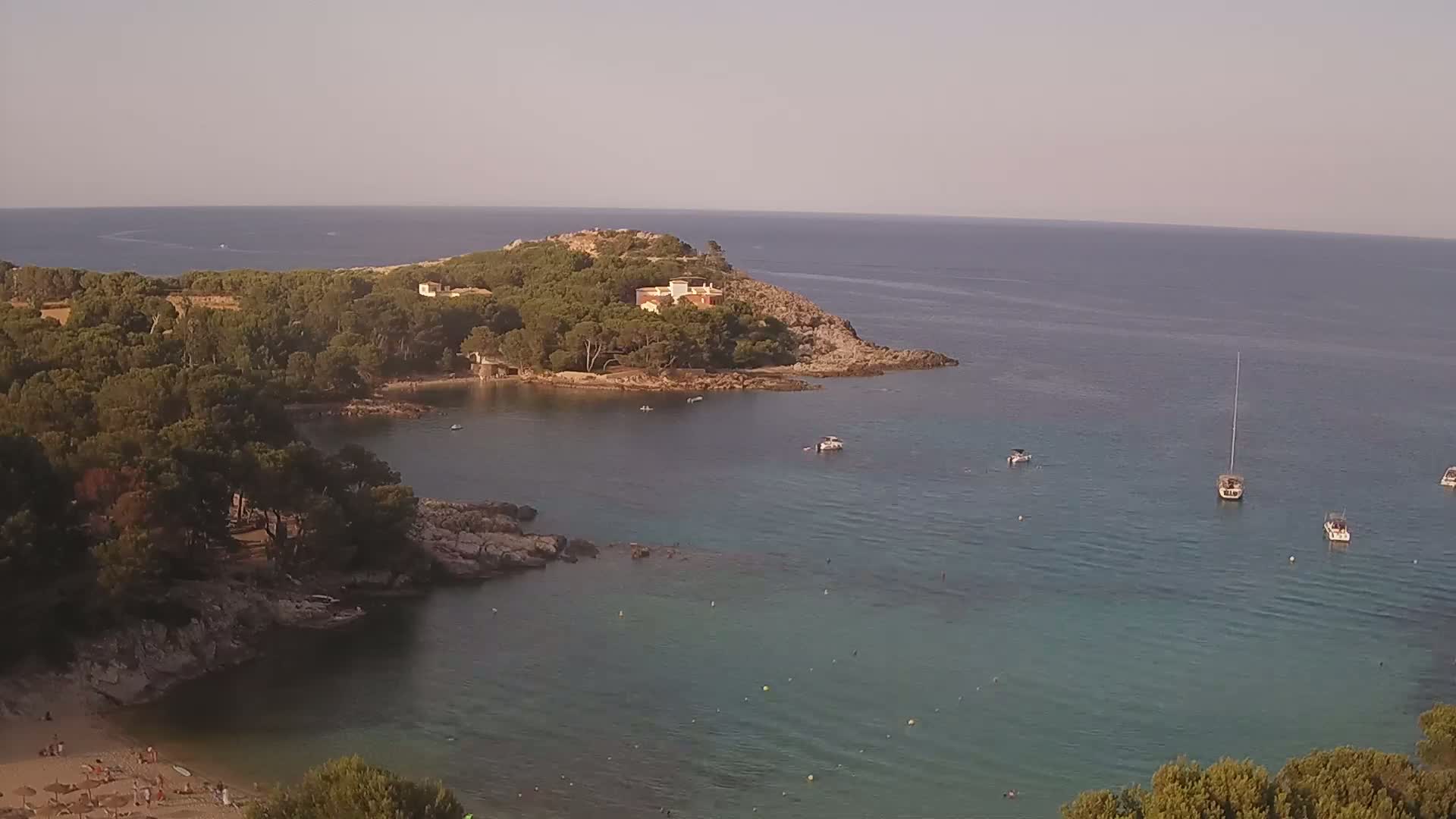  Capdepera, Puerto de Cala Ratjada Port Live Cam - Mallorca, Balearic Islands, Spain