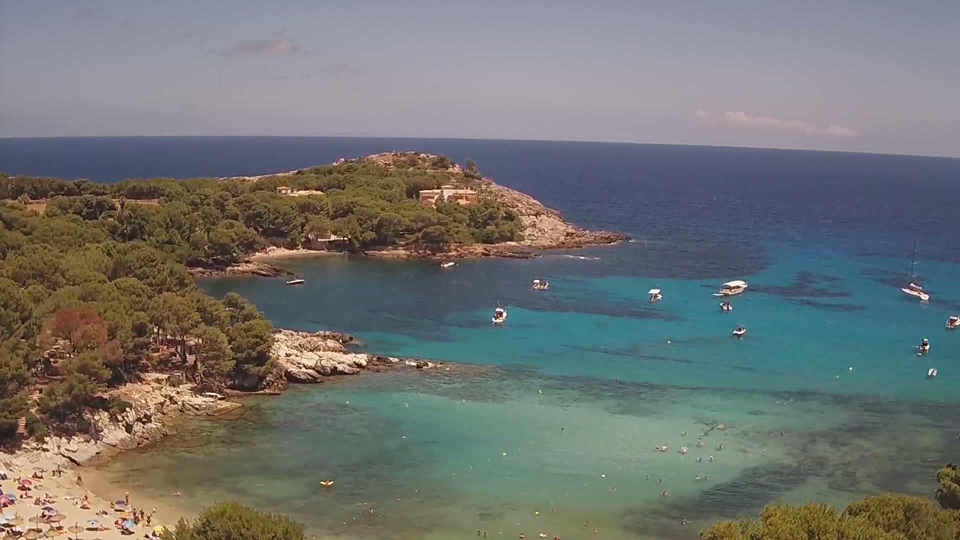  Capdepera, Puerto de Cala Ratjada Port Live Cam - Mallorca, Balearic Islands, Spain