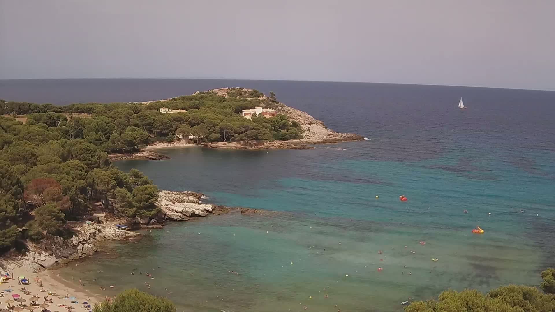  Capdepera, Puerto de Cala Ratjada Port Live Cam - Mallorca, Balearic Islands, Spain