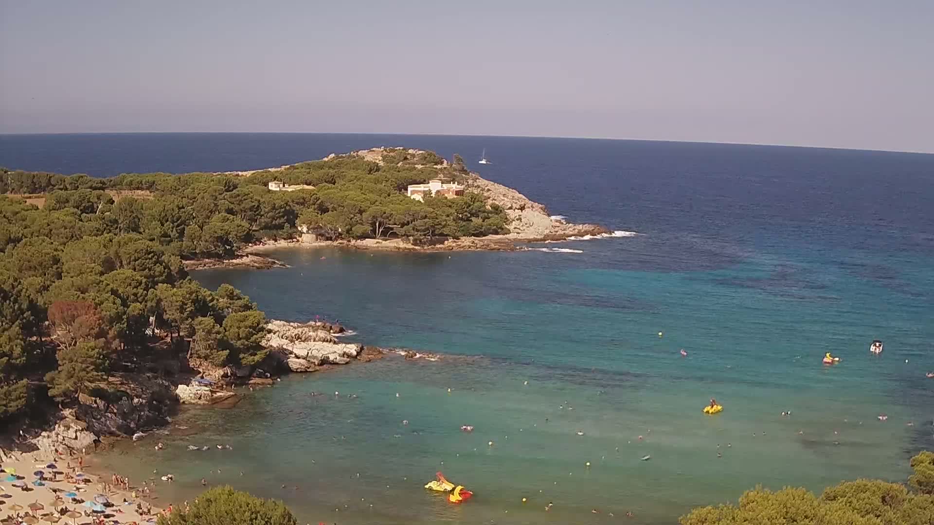  Capdepera, Puerto de Cala Ratjada Port Live Cam - Mallorca, Balearic Islands, Spain