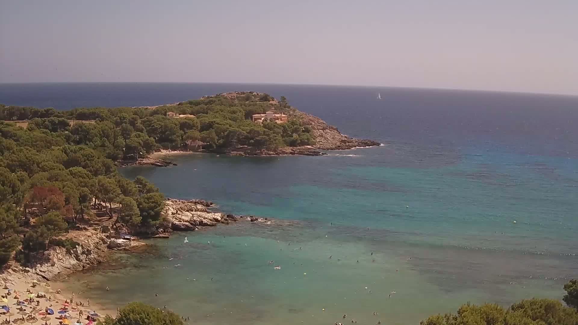  Capdepera, Puerto de Cala Ratjada Port Live Cam - Mallorca, Balearic Islands, Spain