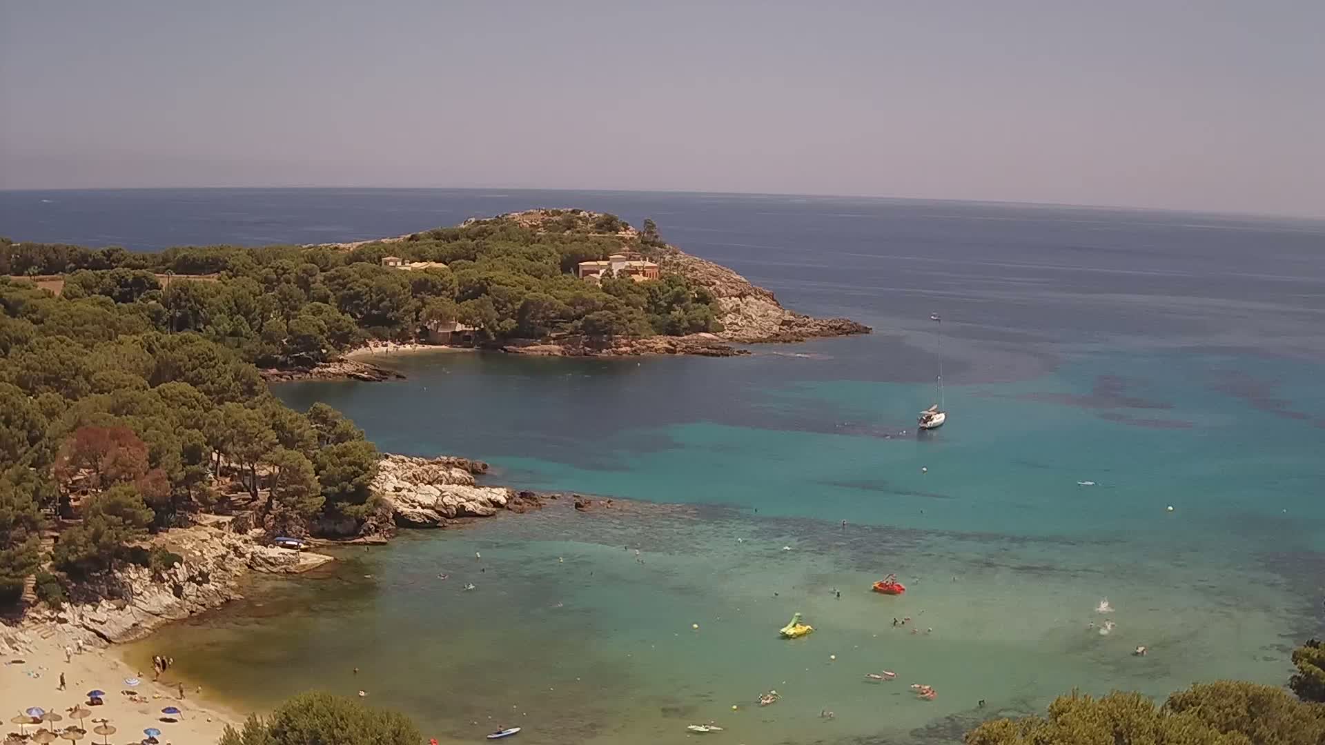  Capdepera, Puerto de Cala Ratjada Port Live Cam - Mallorca, Balearic Islands, Spain