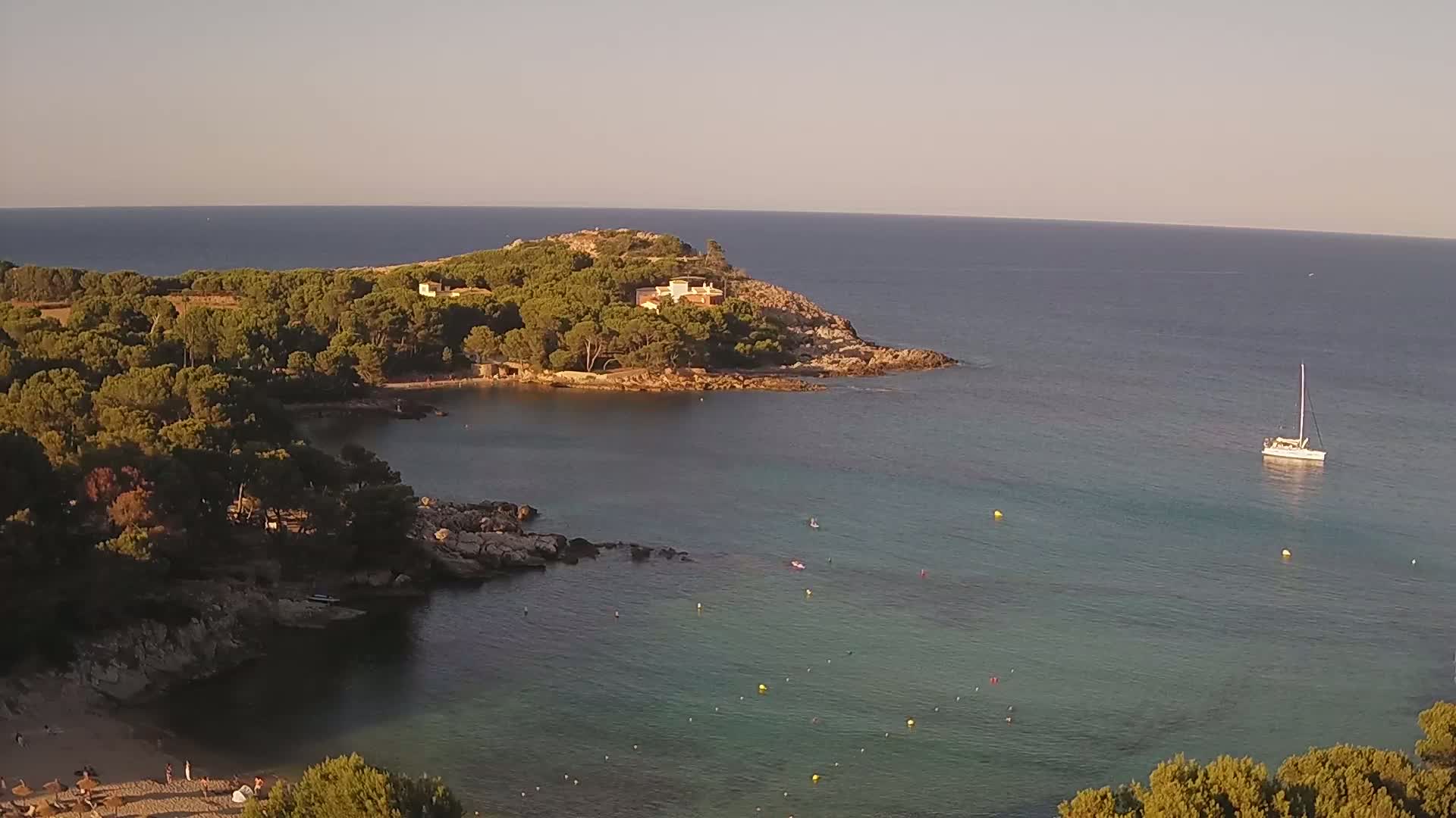  Capdepera, Puerto de Cala Ratjada Port Live Cam - Mallorca, Balearic Islands, Spain