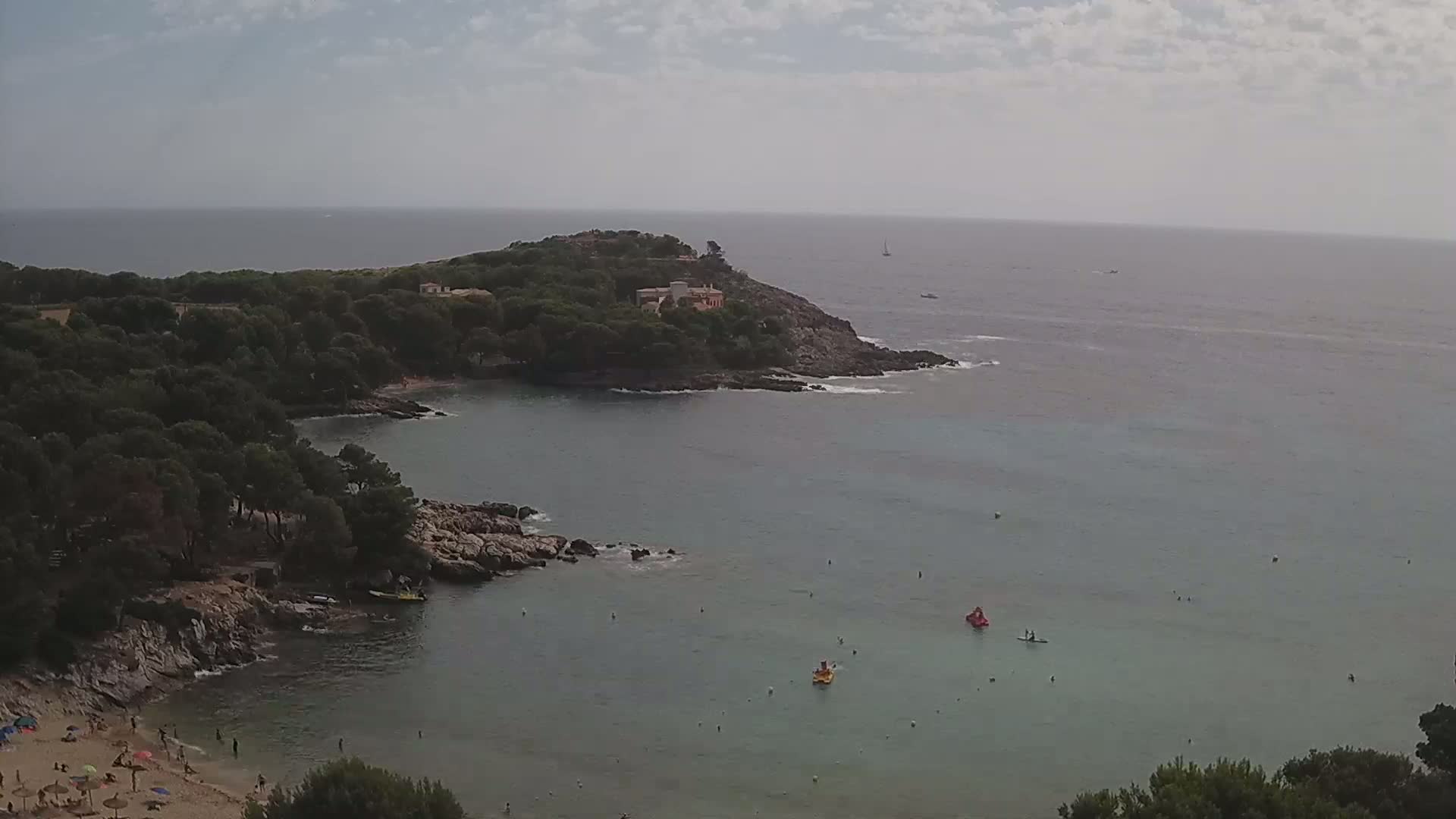  Capdepera, Puerto de Cala Ratjada Port Live Cam - Mallorca, Balearic Islands, Spain