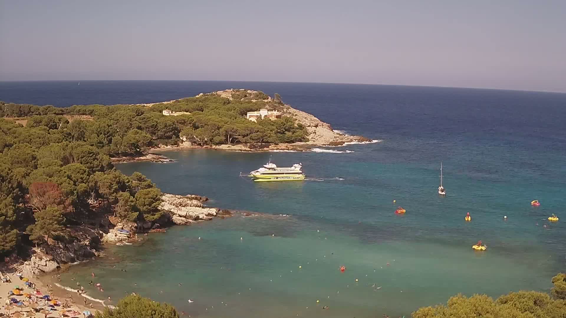  Capdepera, Puerto de Cala Ratjada Port Live Cam - Mallorca, Balearic Islands, Spain