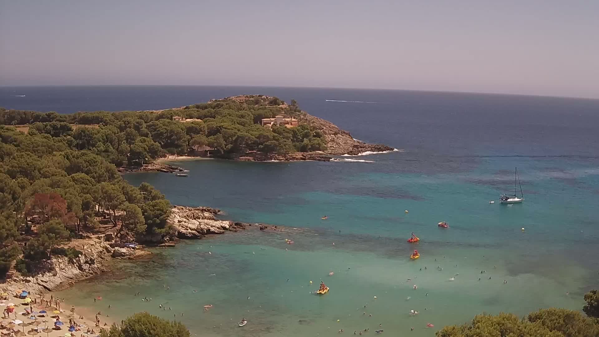  Capdepera, Puerto de Cala Ratjada Port Live Cam - Mallorca, Balearic Islands, Spain