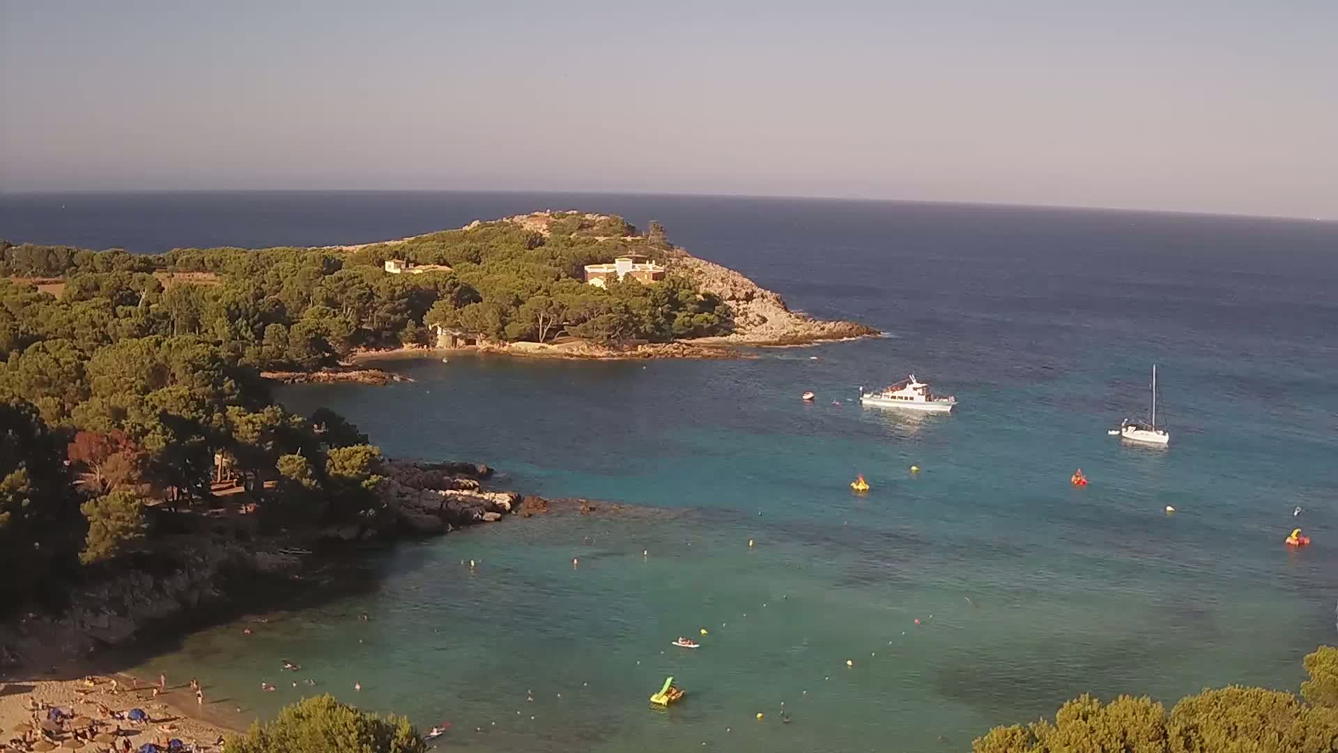  Capdepera, Puerto de Cala Ratjada Port Live Cam - Mallorca, Balearic Islands, Spain