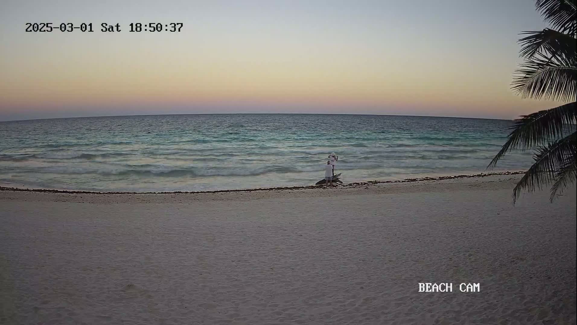 Yucatan, Playa de Tulum Beach Live Cam - Tulum,  Quintana Roo, Mexico