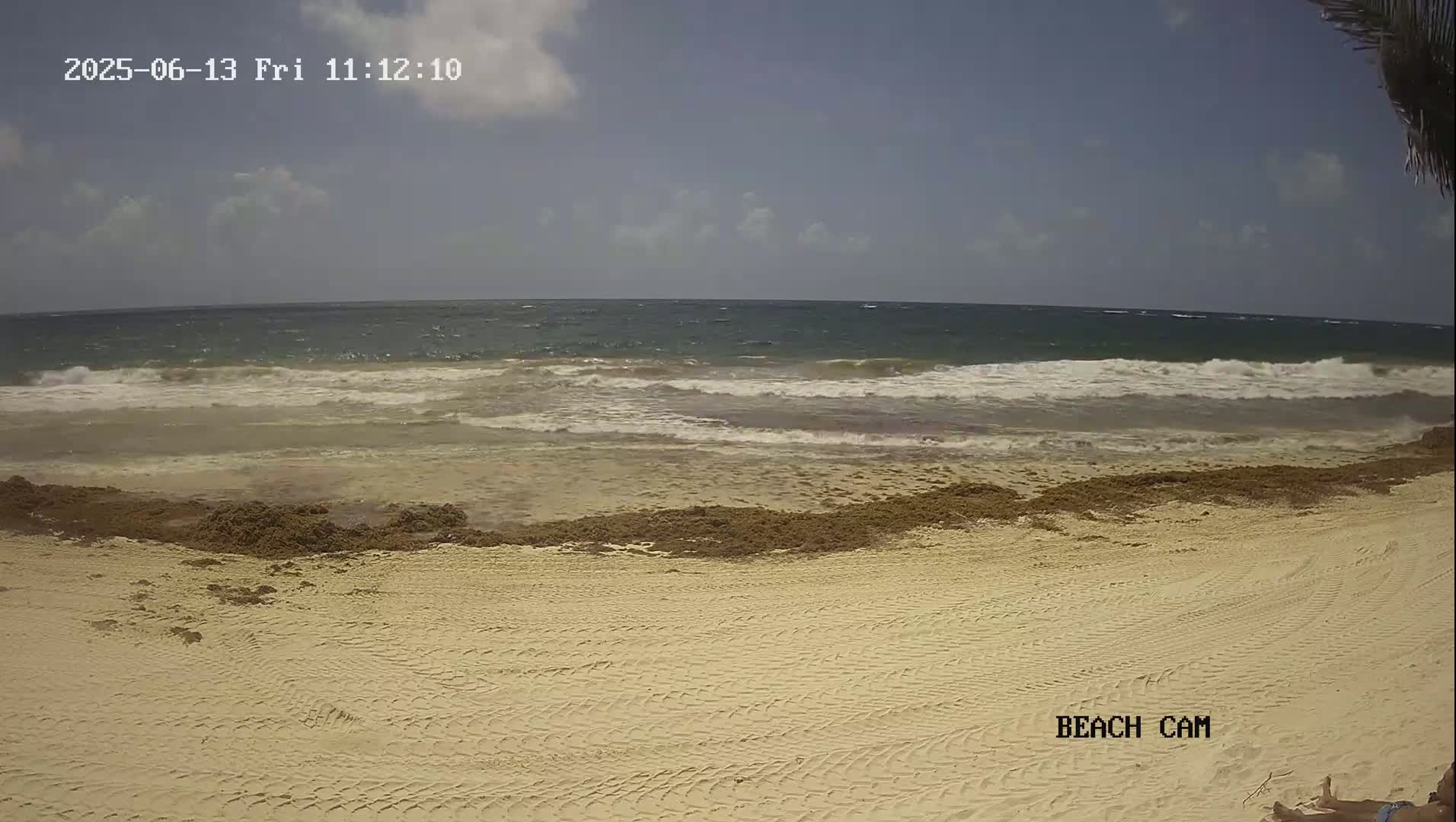 Yucatan, Playa de Tulum Beach Live Cam - Tulum,  Quintana Roo, Mexico