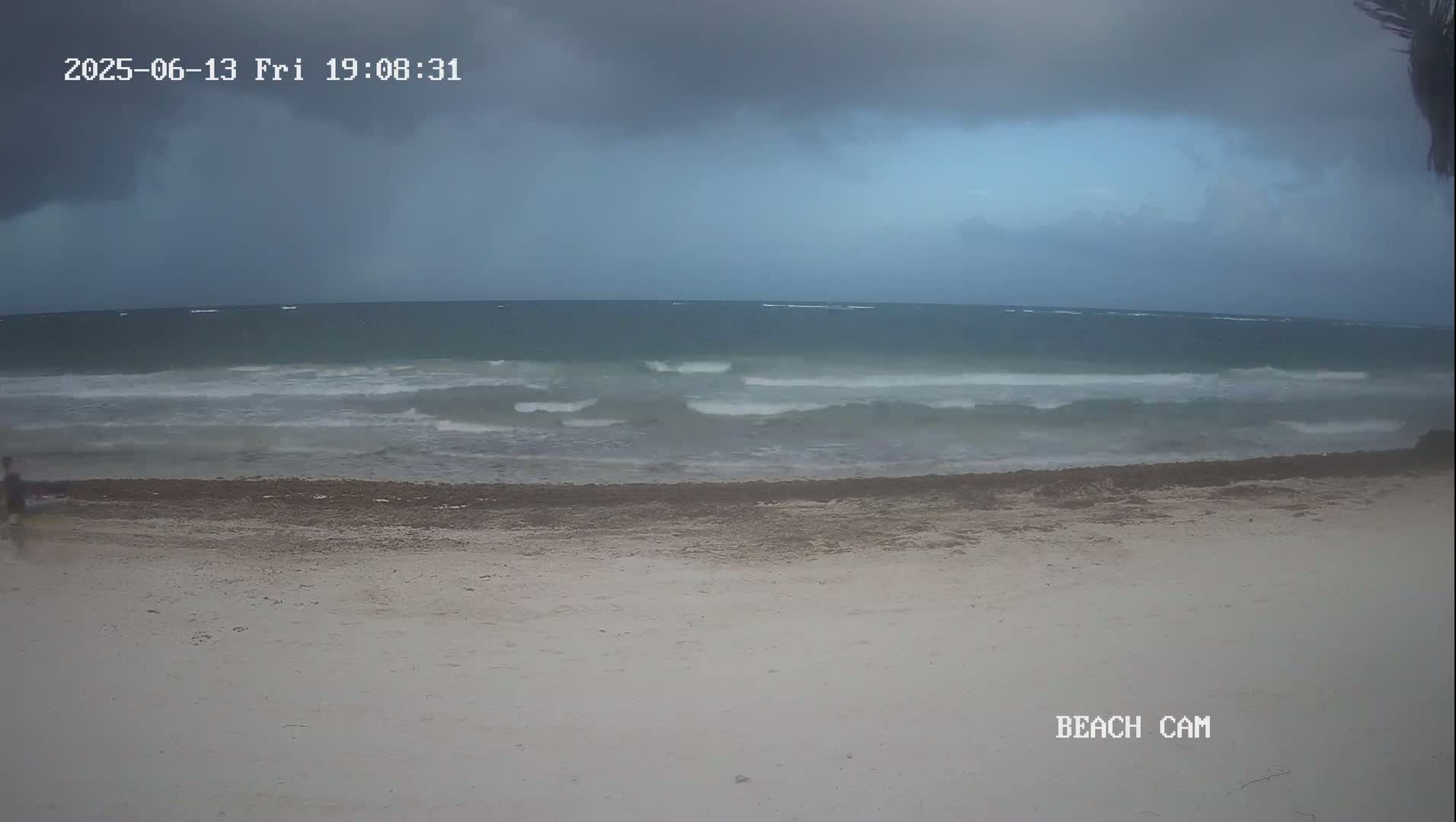Yucatan, Playa de Tulum Beach Live Cam - Tulum,  Quintana Roo, Mexico