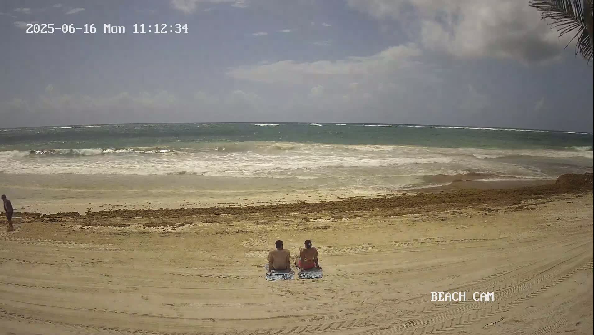 Yucatan, Playa de Tulum Beach Live Cam - Tulum,  Quintana Roo, Mexico