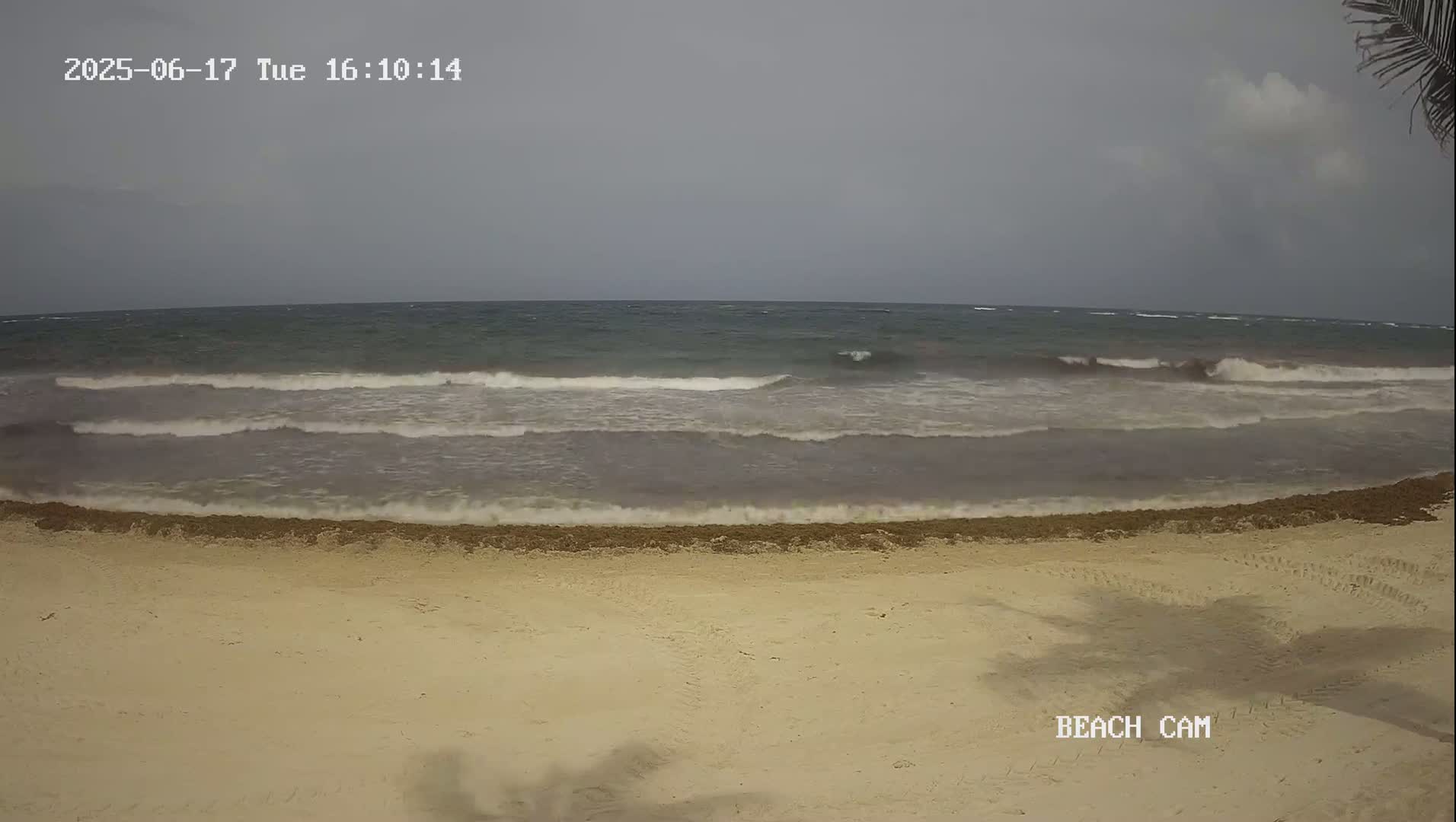 Yucatan, Playa de Tulum Beach Live Cam - Tulum,  Quintana Roo, Mexico