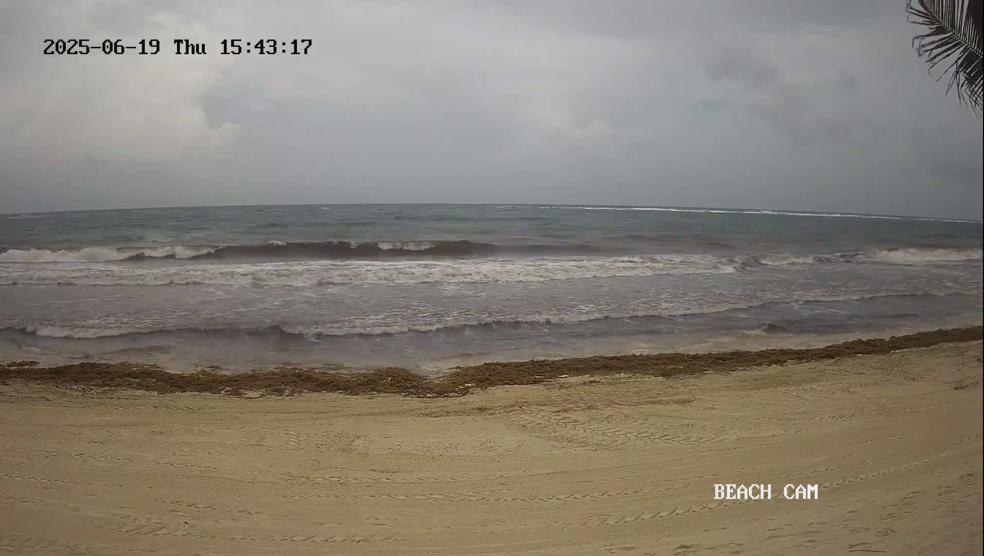 Yucatan, Playa de Tulum Beach Live Cam - Tulum,  Quintana Roo, Mexico
