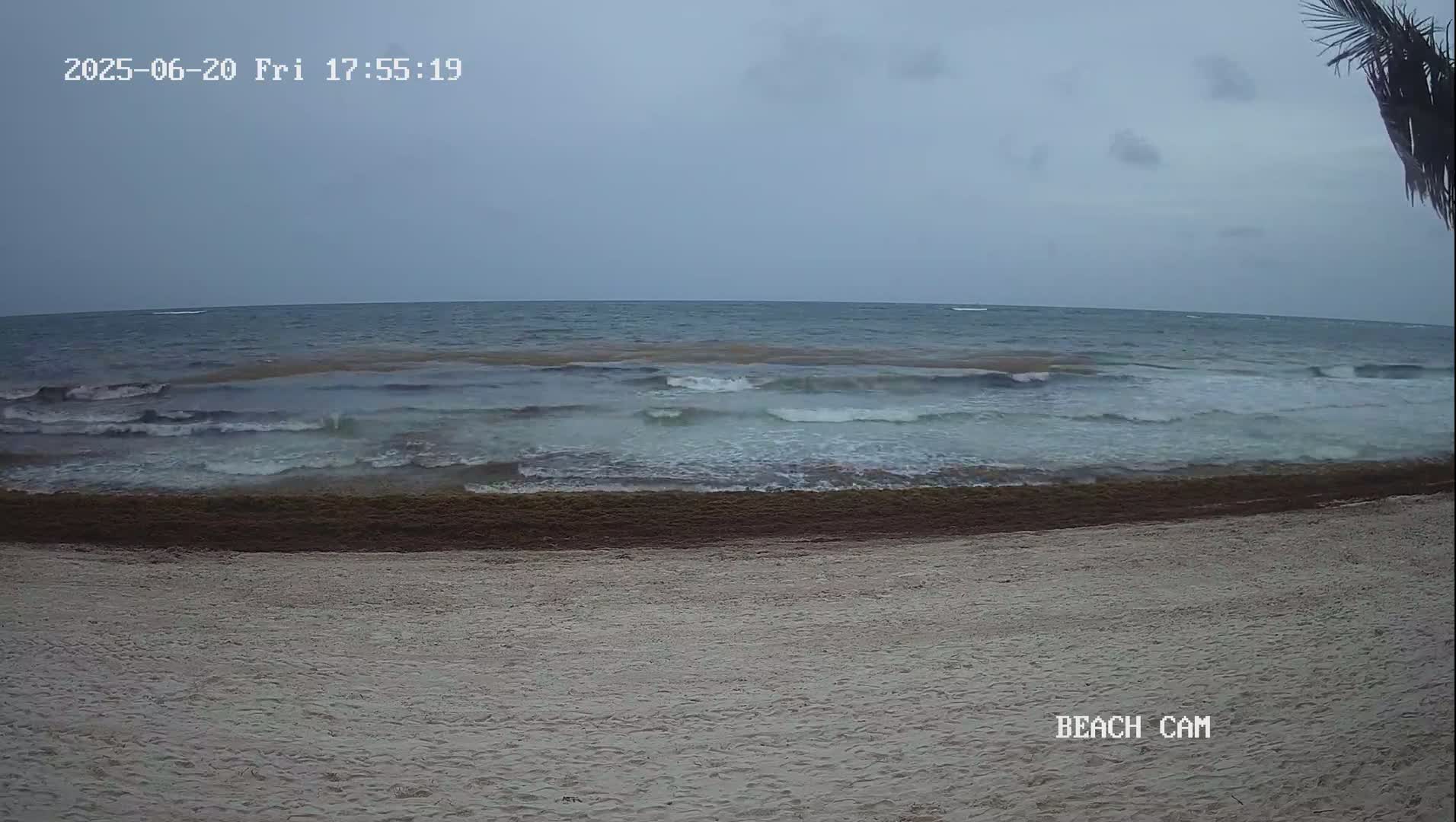 Yucatan, Playa de Tulum Beach Live Cam - Tulum,  Quintana Roo, Mexico