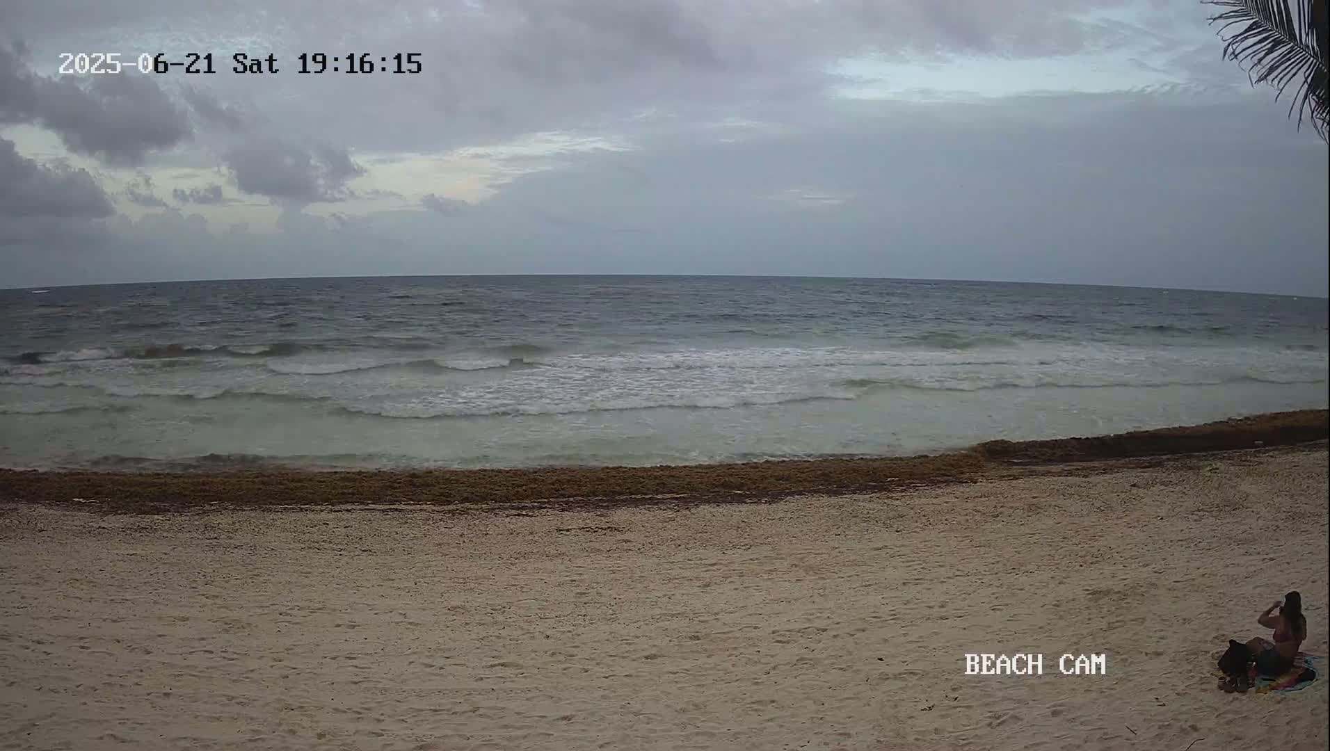 Yucatan, Playa de Tulum Beach Live Cam - Tulum,  Quintana Roo, Mexico