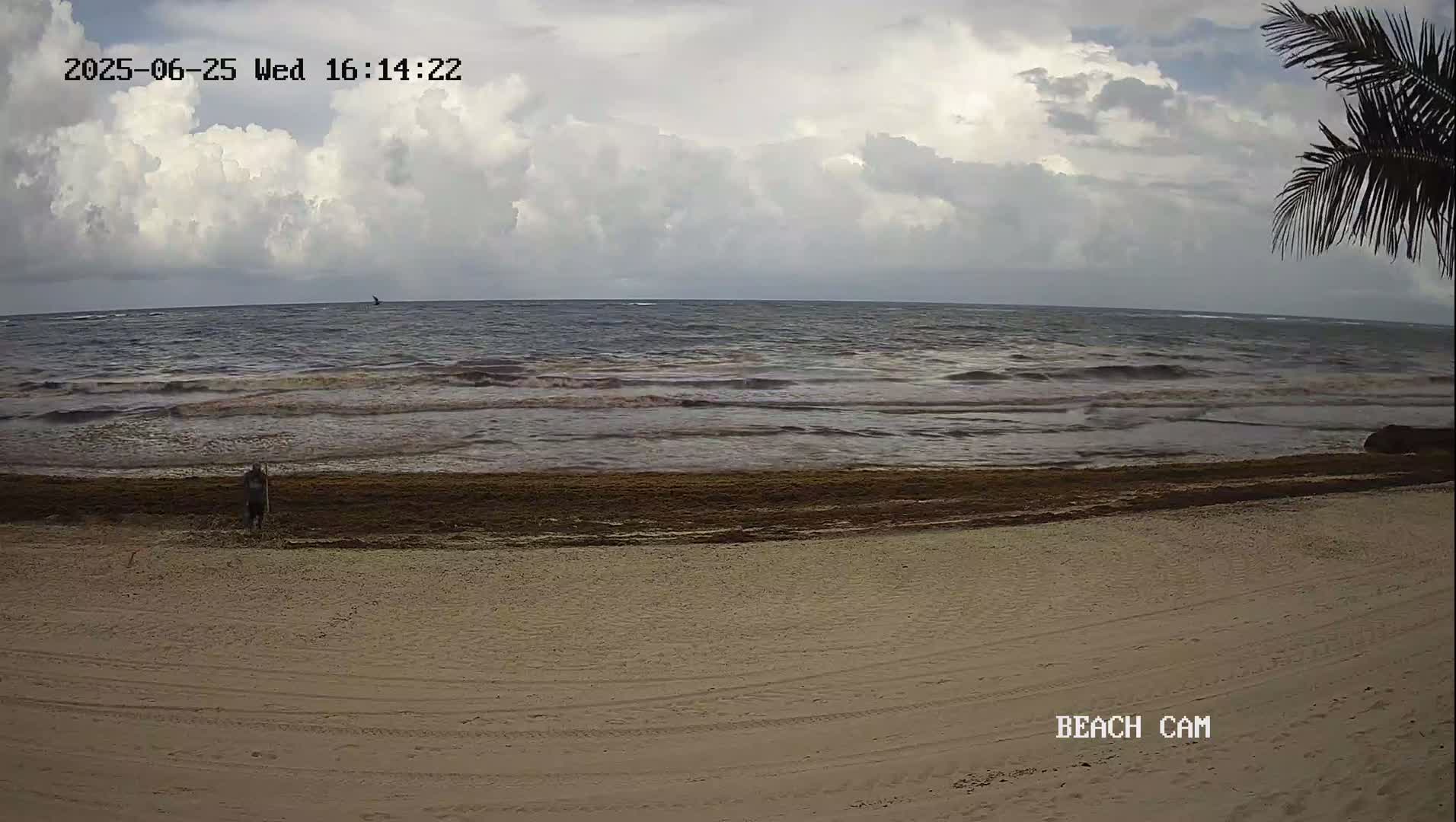Yucatan, Playa de Tulum Beach Live Cam - Tulum,  Quintana Roo, Mexico