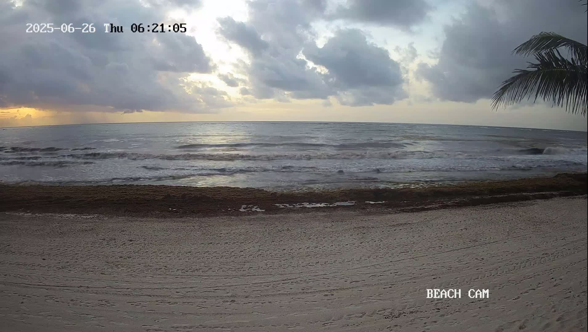 Yucatan, Playa de Tulum Beach Live Cam - Tulum,  Quintana Roo, Mexico