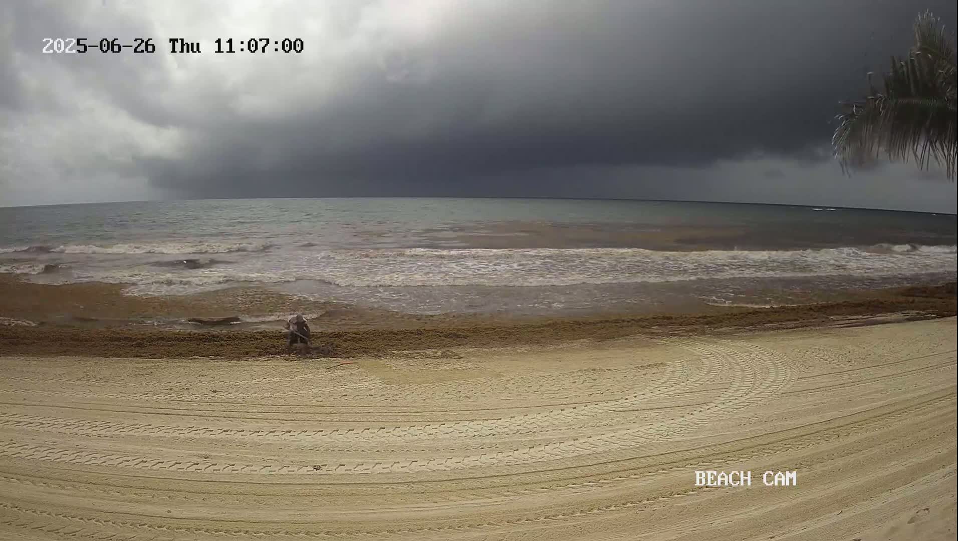 Yucatan, Playa de Tulum Beach Live Cam - Tulum,  Quintana Roo, Mexico