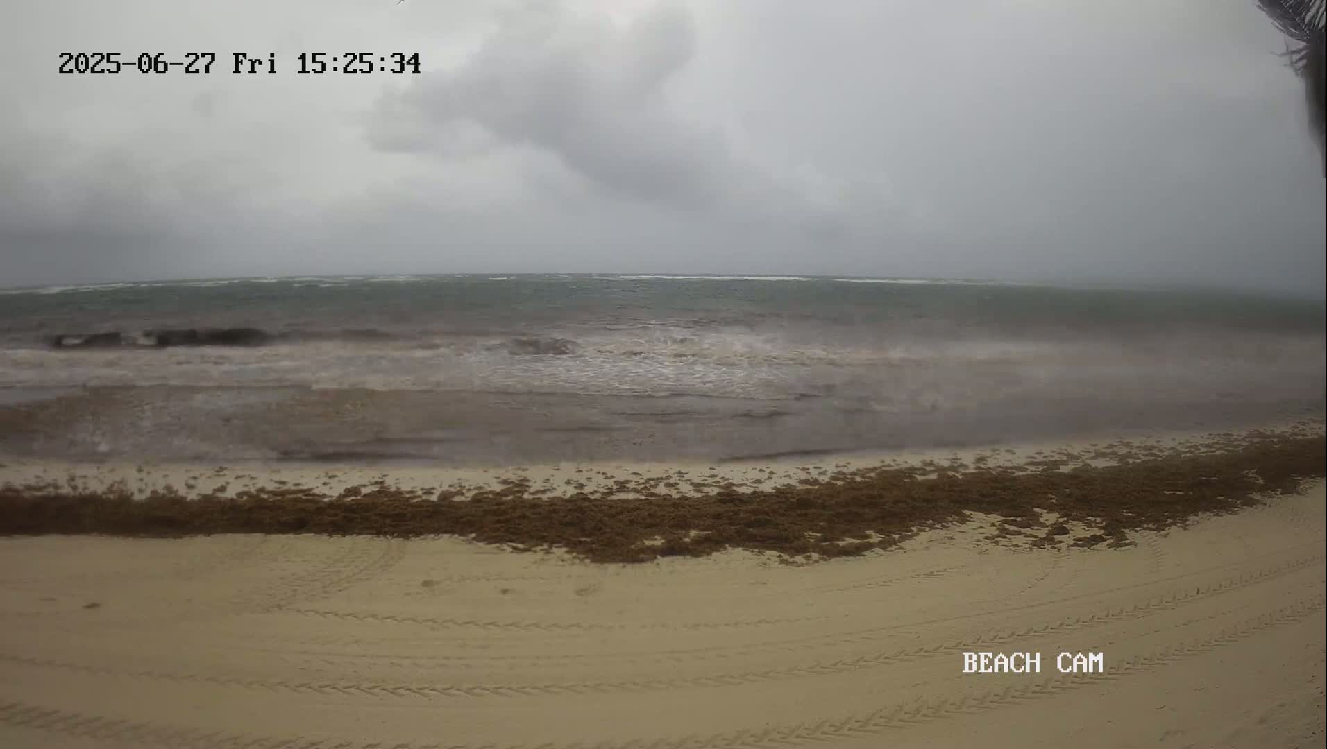 Yucatan, Playa de Tulum Beach Live Cam - Tulum,  Quintana Roo, Mexico