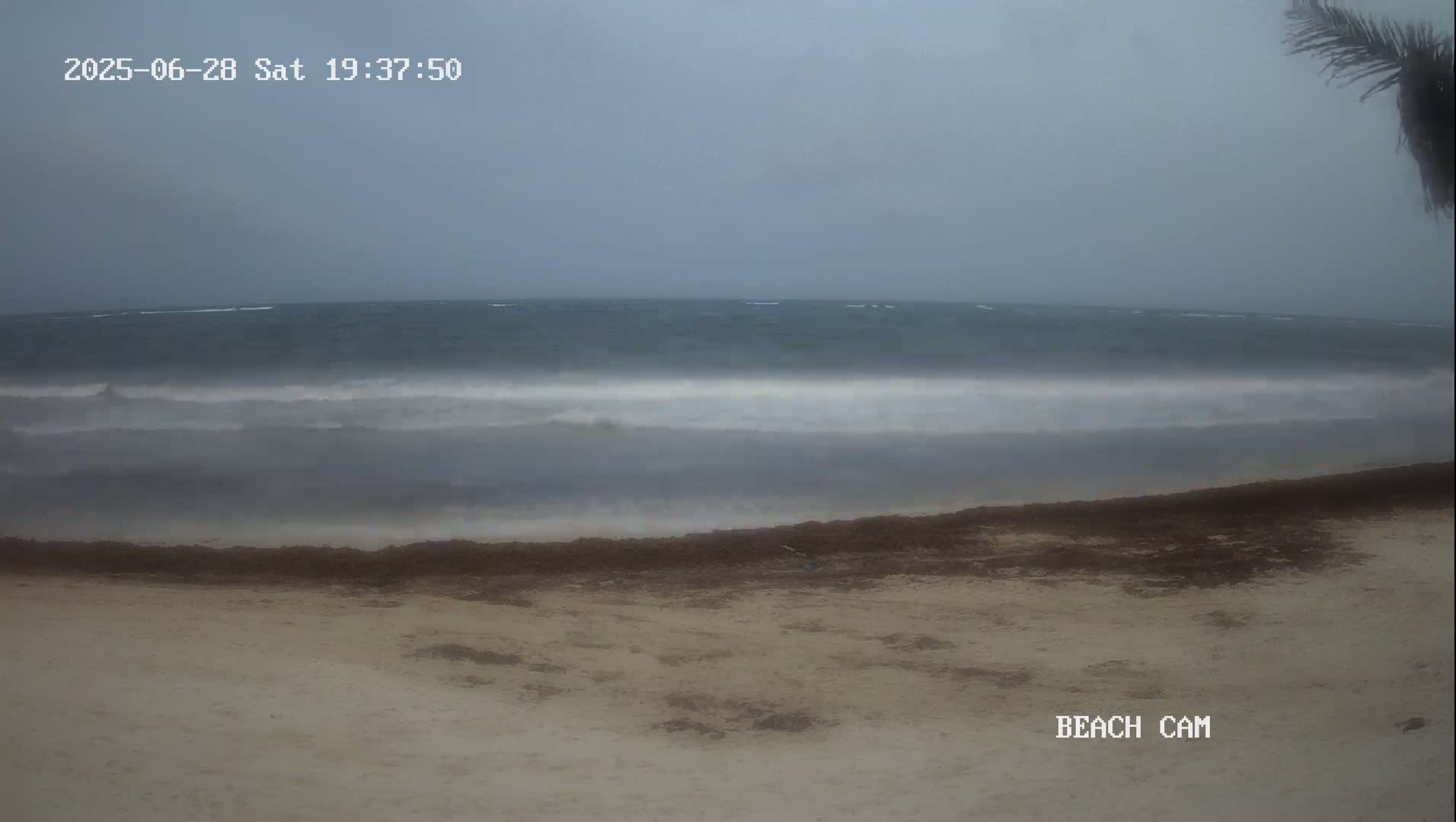 Yucatan, Playa de Tulum Beach Live Cam - Tulum,  Quintana Roo, Mexico