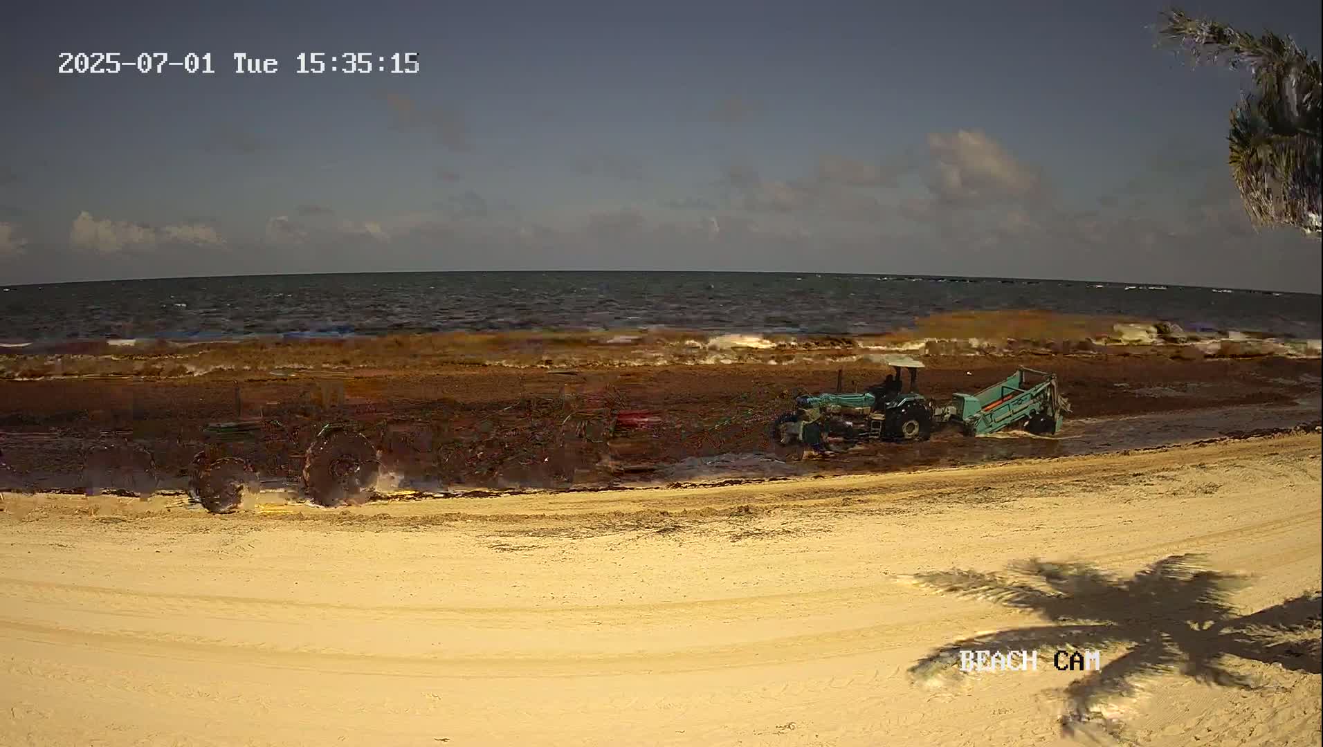 Yucatan, Playa de Tulum Beach Live Cam - Tulum,  Quintana Roo, Mexico