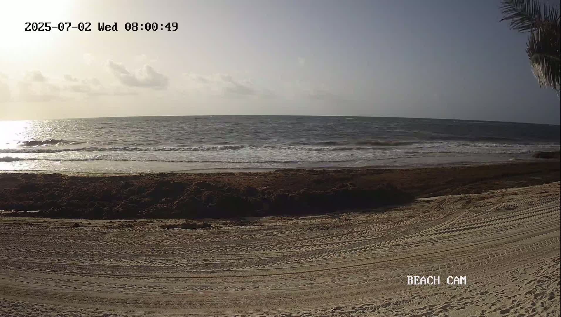 Yucatan, Playa de Tulum Beach Live Cam - Tulum,  Quintana Roo, Mexico