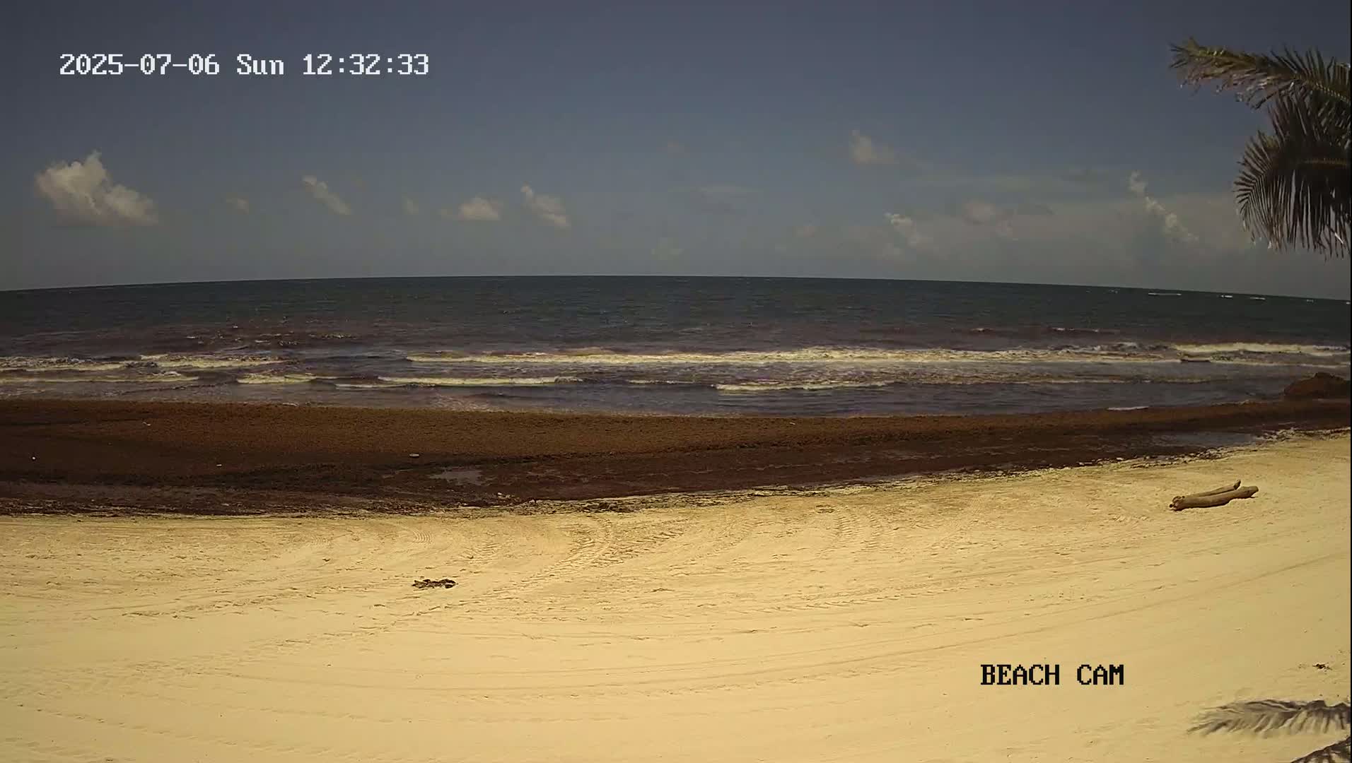 Yucatan, Playa de Tulum Beach Live Cam - Tulum,  Quintana Roo, Mexico
