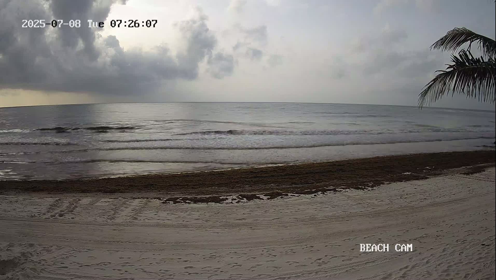 Yucatan, Playa de Tulum Beach Live Cam - Tulum,  Quintana Roo, Mexico