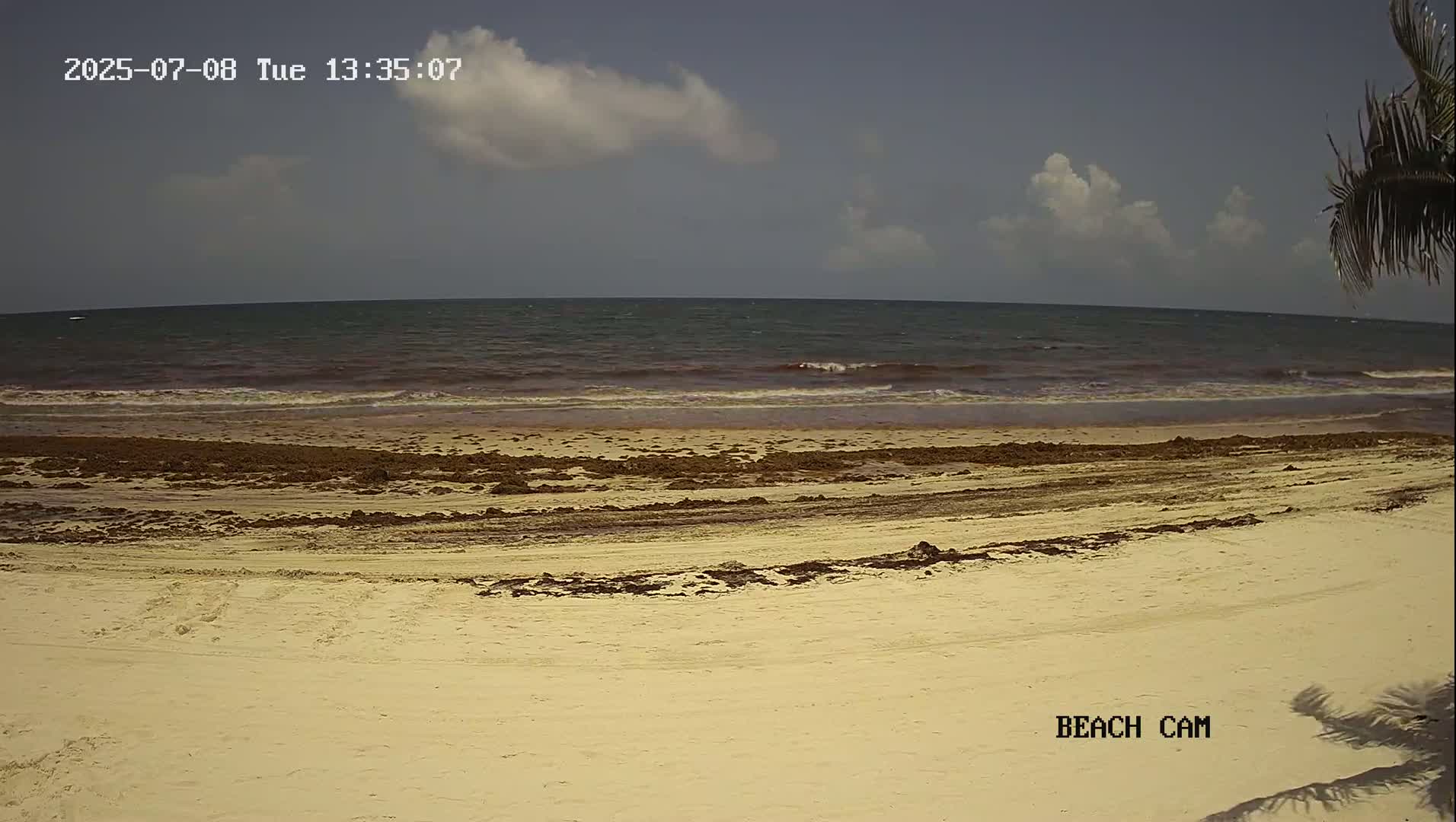 Yucatan, Playa de Tulum Beach Live Cam - Tulum,  Quintana Roo, Mexico