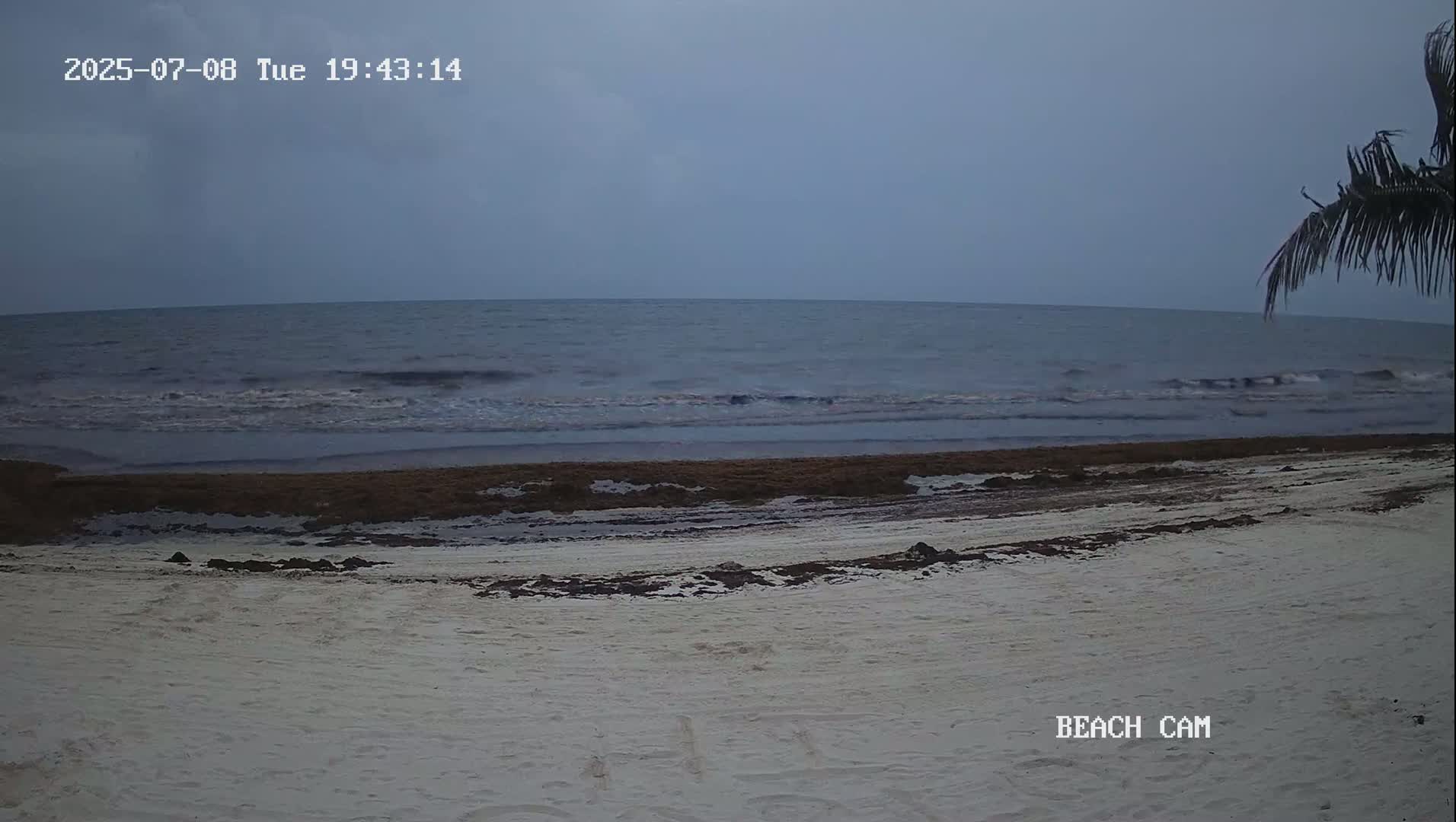 Yucatan, Playa de Tulum Beach Live Cam - Tulum,  Quintana Roo, Mexico