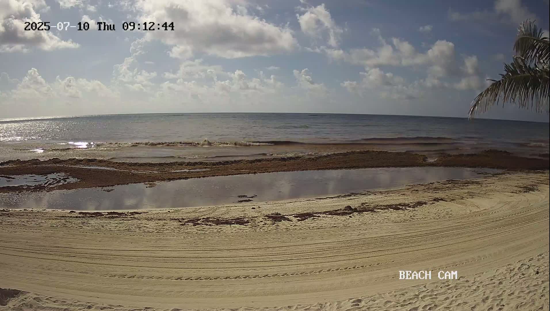 Yucatan, Playa de Tulum Beach Live Cam - Tulum,  Quintana Roo, Mexico