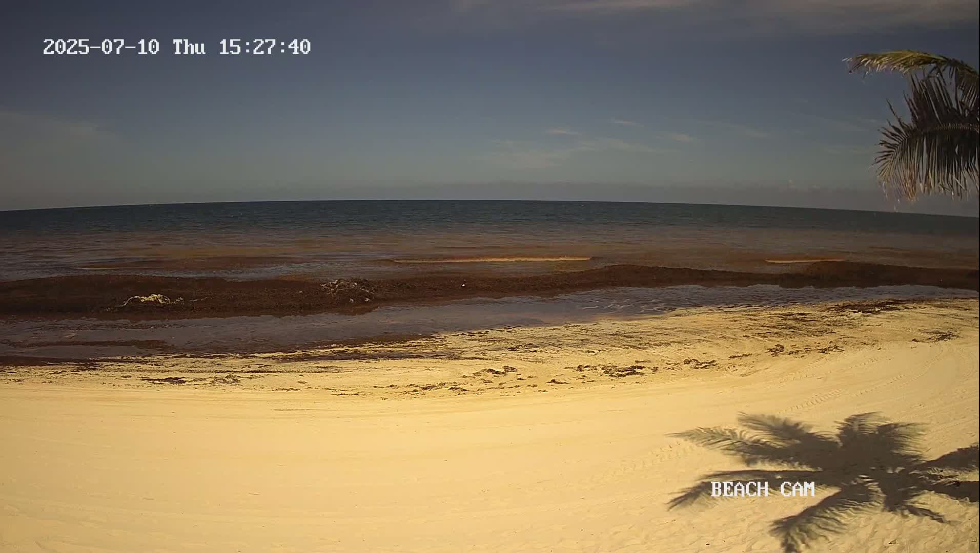 Yucatan, Playa de Tulum Beach Live Cam - Tulum,  Quintana Roo, Mexico