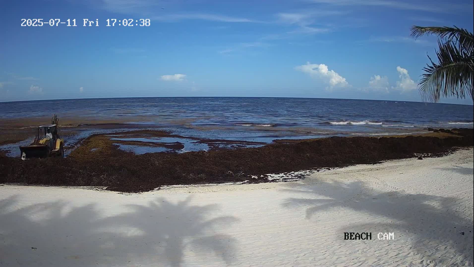 Yucatan, Playa de Tulum Beach Live Cam - Tulum,  Quintana Roo, Mexico