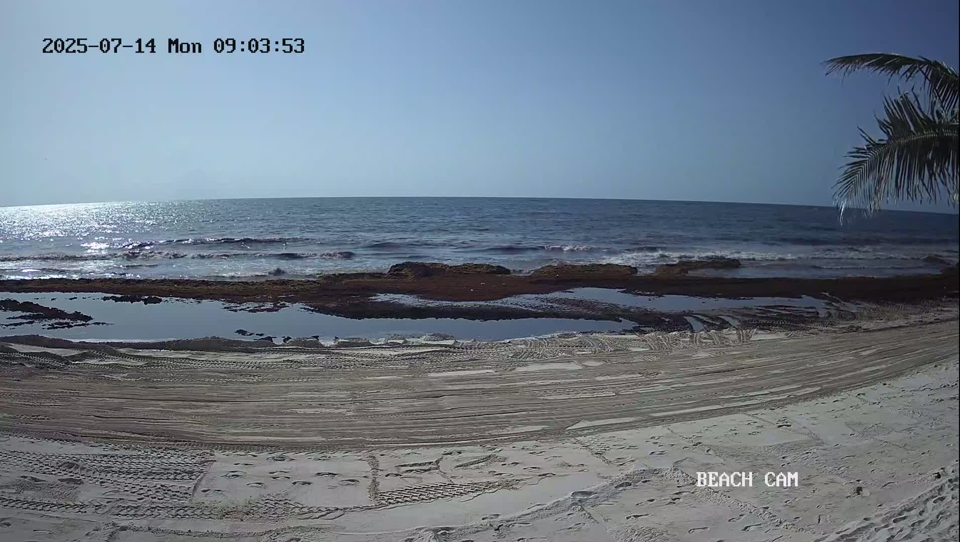 Yucatan, Playa de Tulum Beach Live Cam - Tulum,  Quintana Roo, Mexico